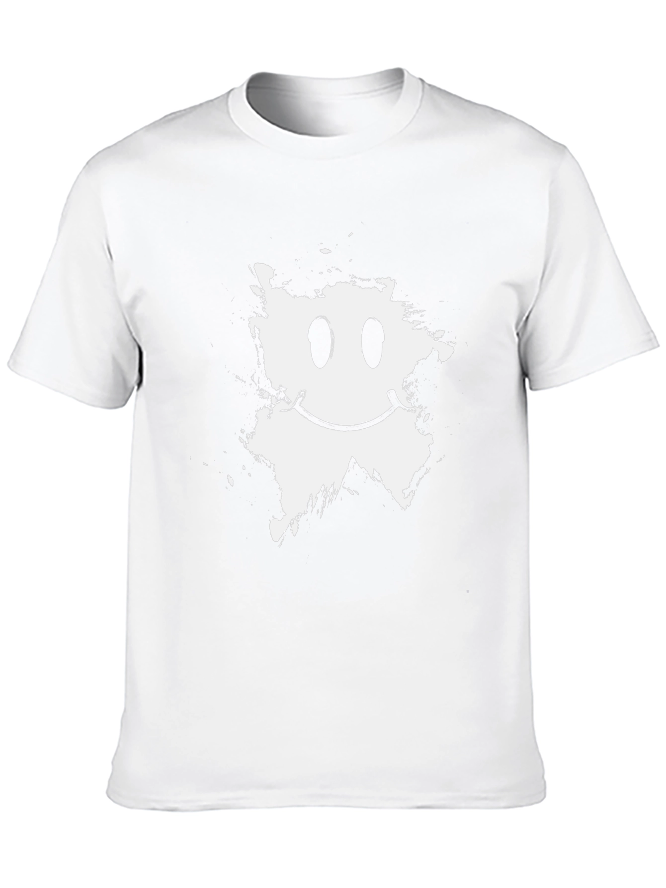Smiley Face Graphic T-Shirt