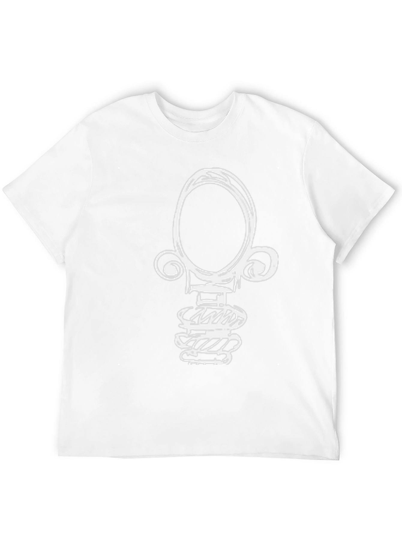 Abstract Graphic T-Shirt - Modern Black Tee