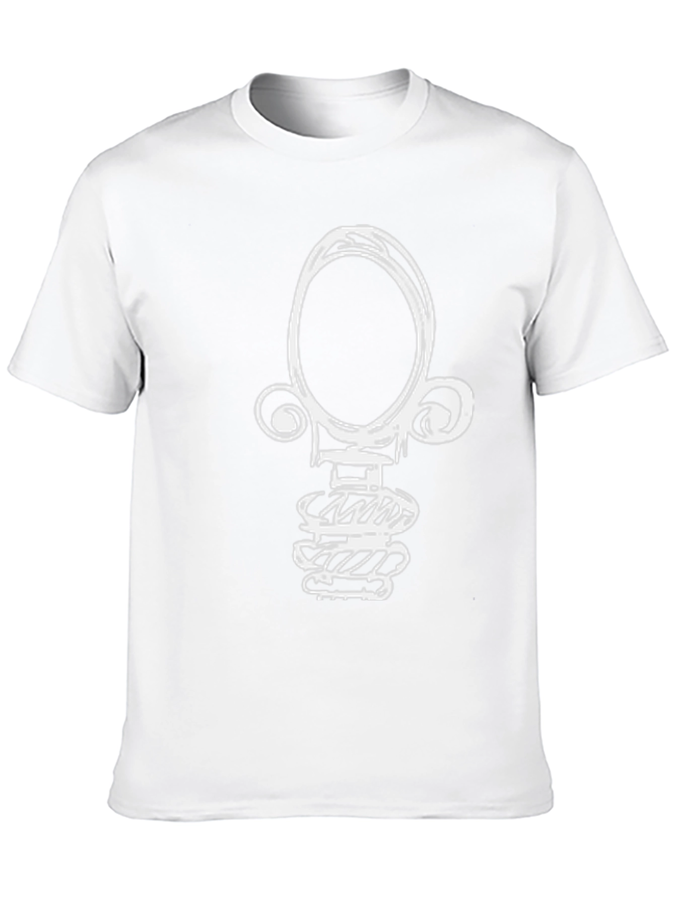 Abstract Graphic T-Shirt - Modern Black Tee