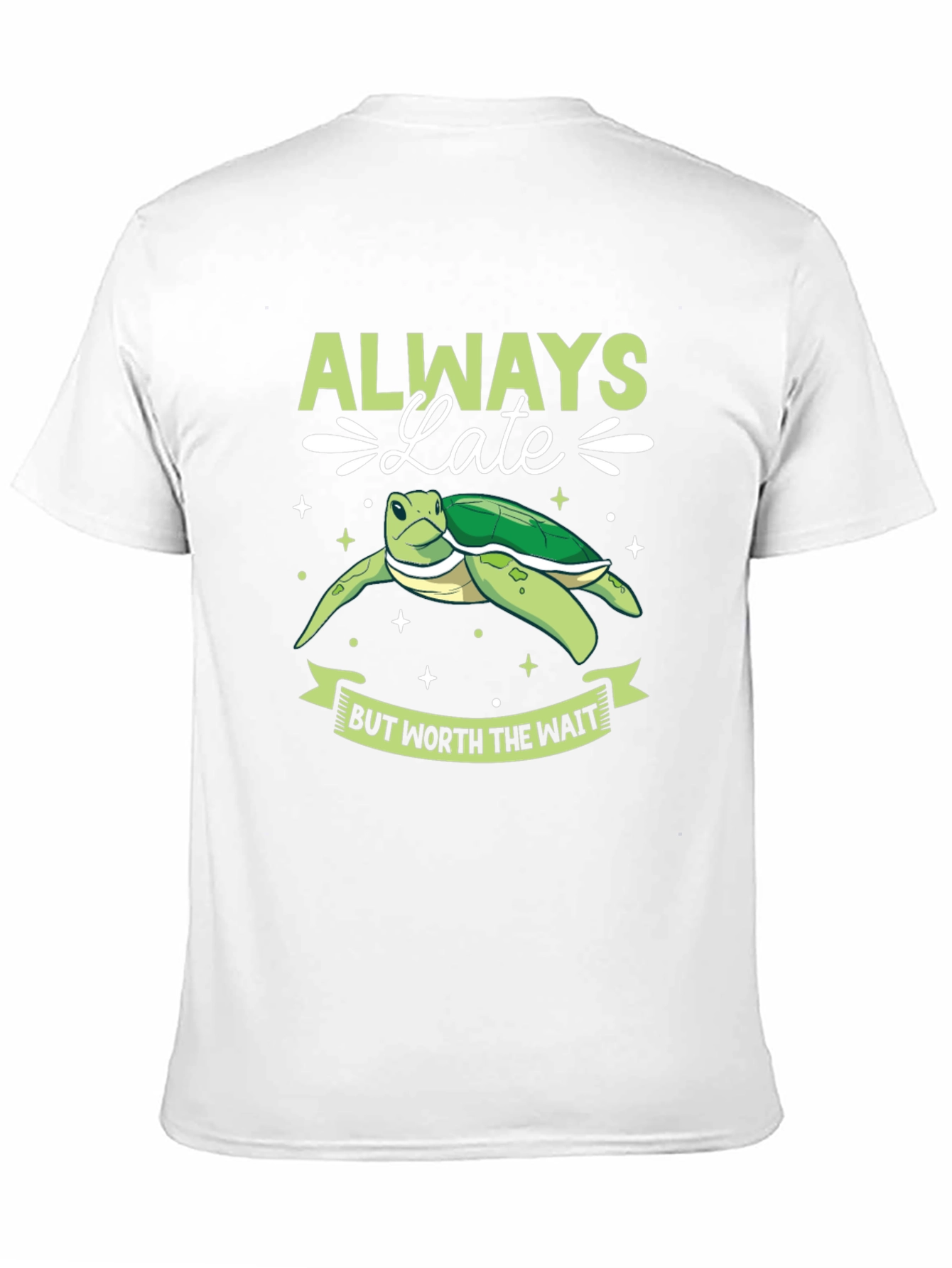 Always Late Turtle Graphic Tee