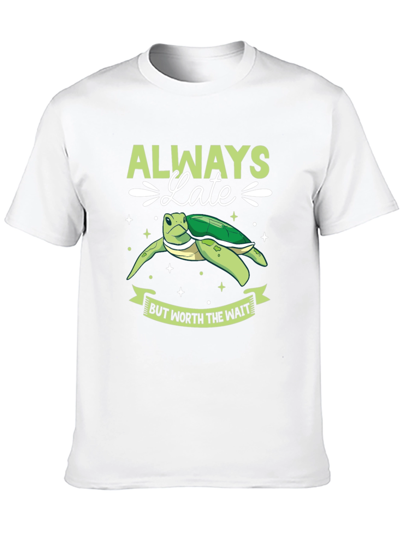 Always Late Turtle Graphic Tee