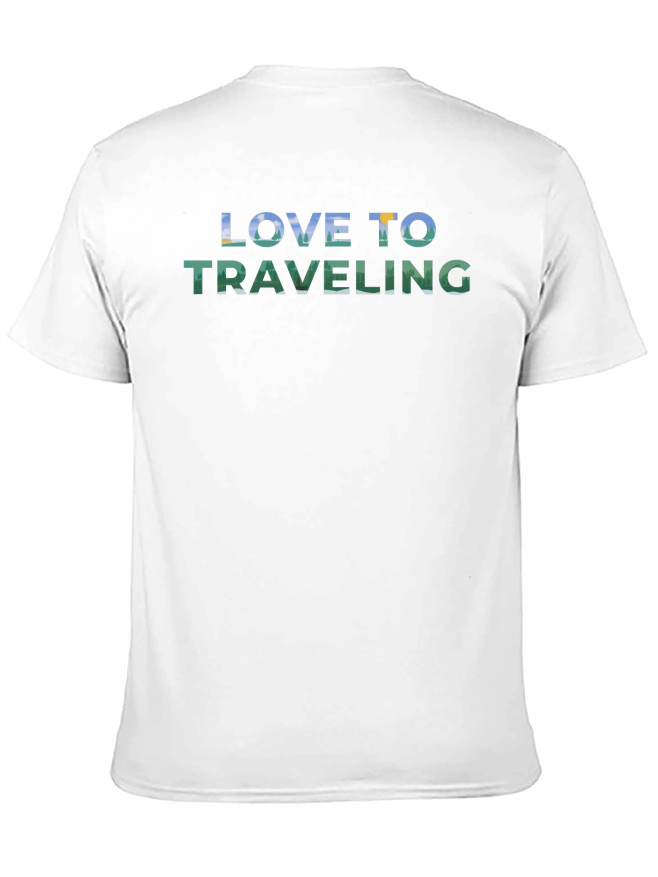 Love to Traveling Graphic T-Shirt