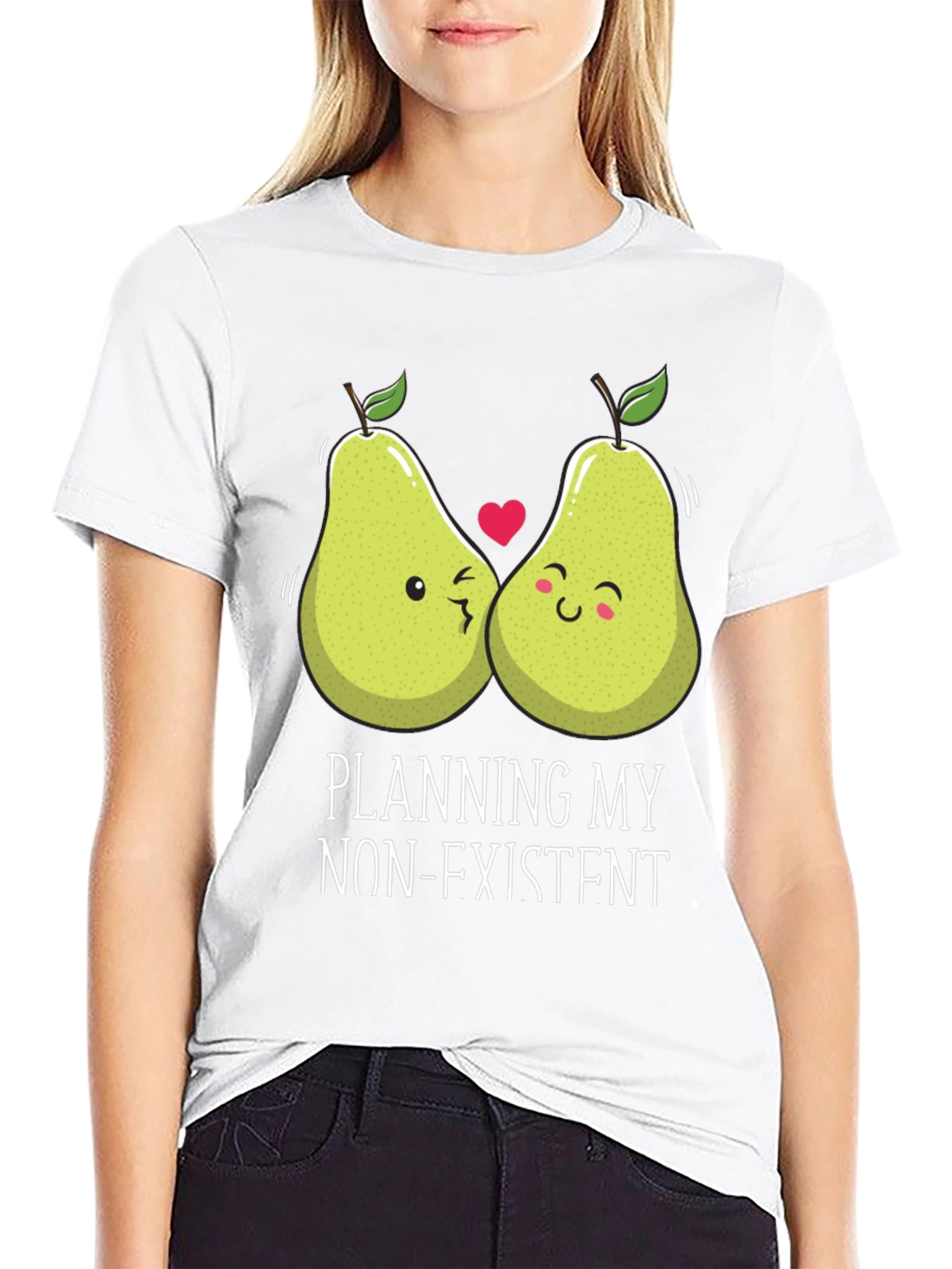 Funny Pear Couple T-Shirt - Planning My Non-Existent Wedding!