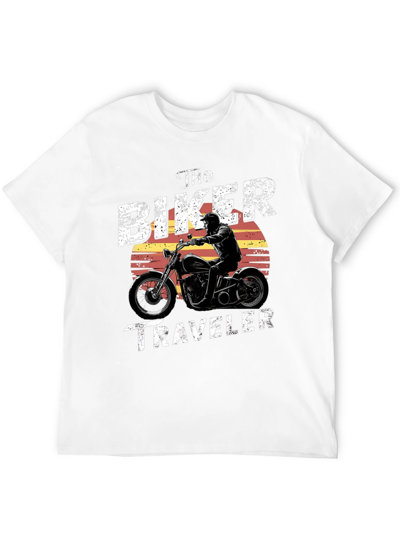 The Biker Traveler Graphic T-Shirt