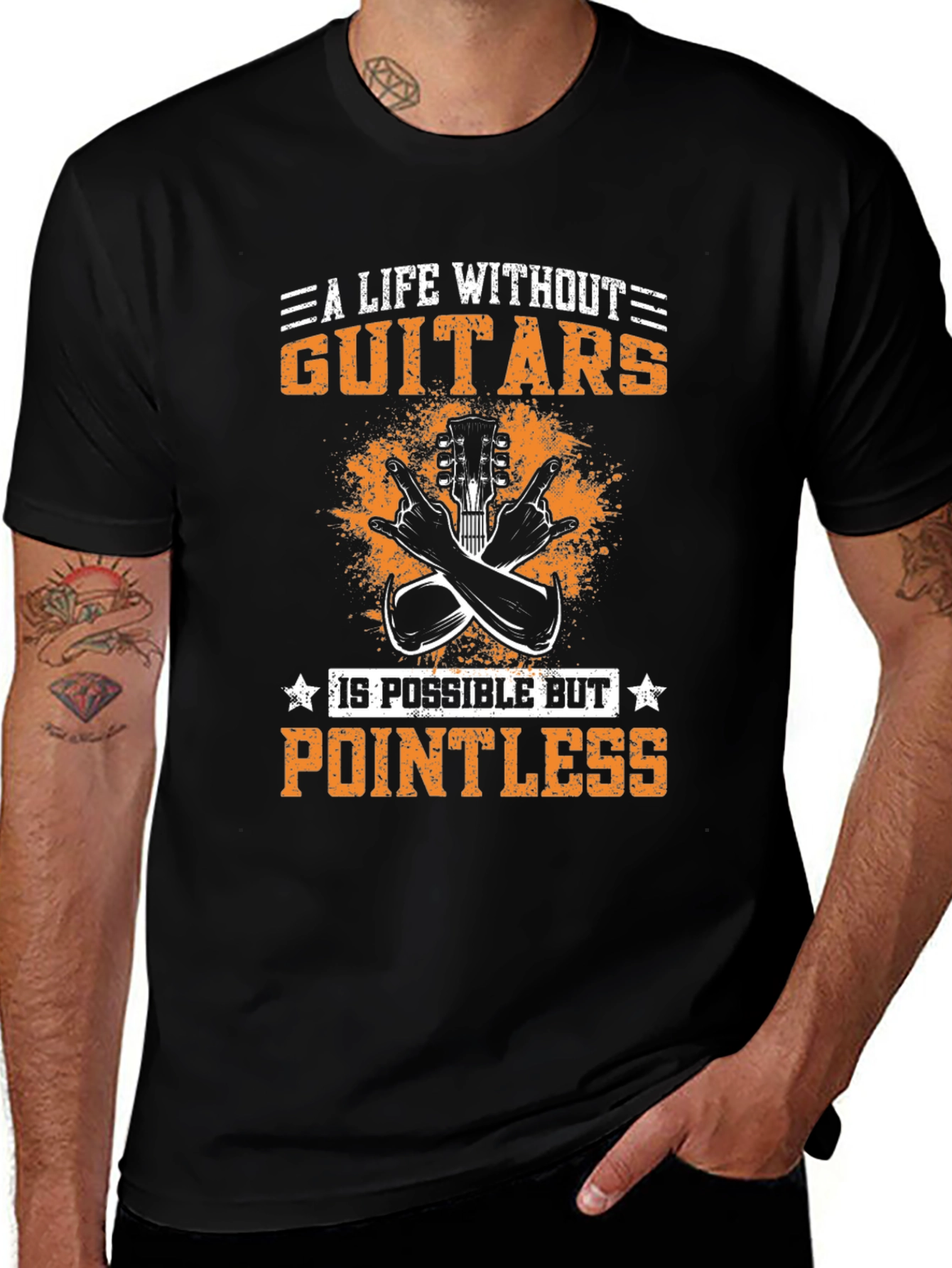 Guitar Lover T-Shirt - Pointless Life