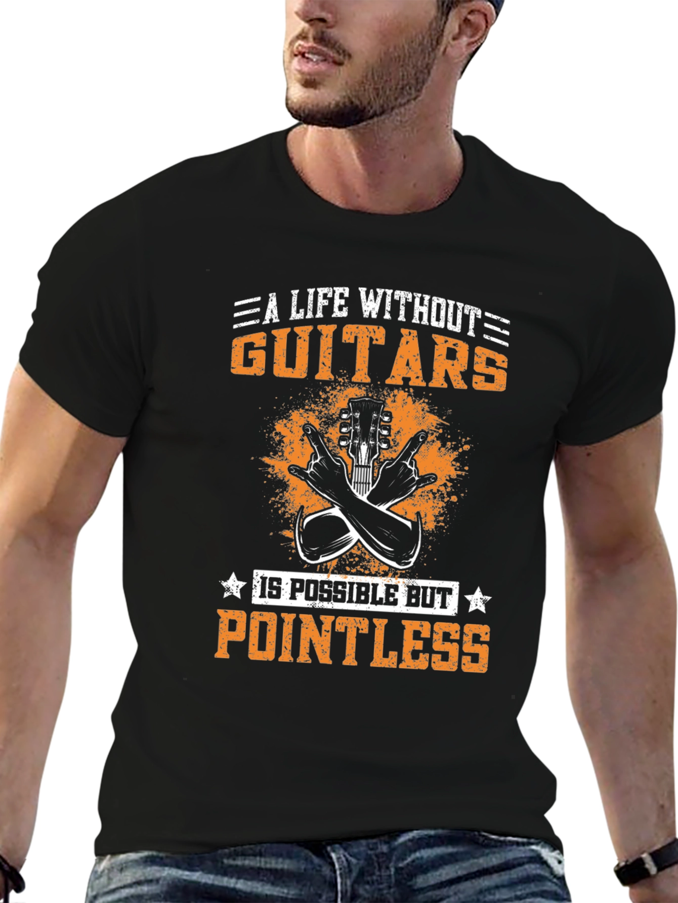Guitar Lover T-Shirt - Pointless Life