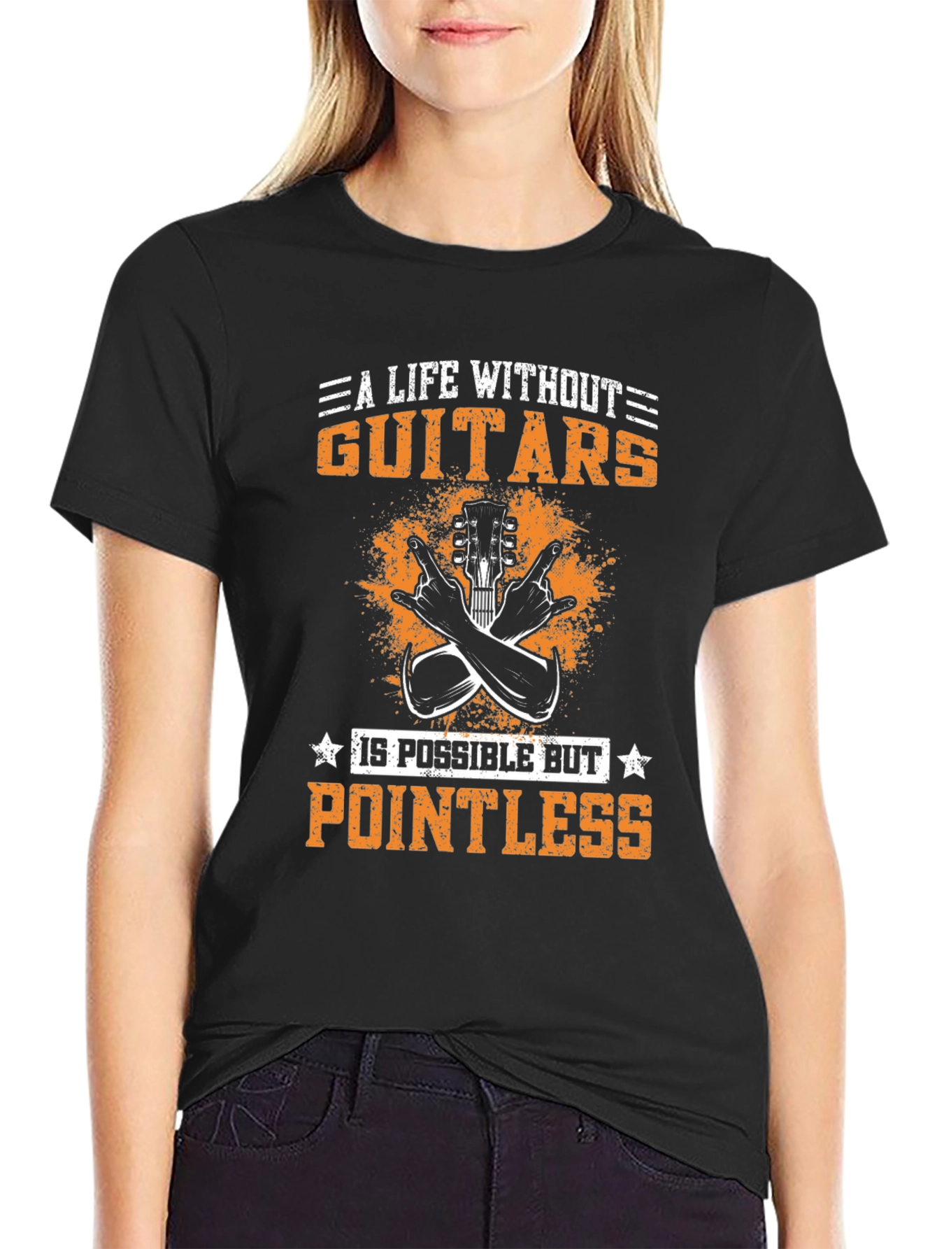 Guitar Lover T-Shirt - Pointless Life
