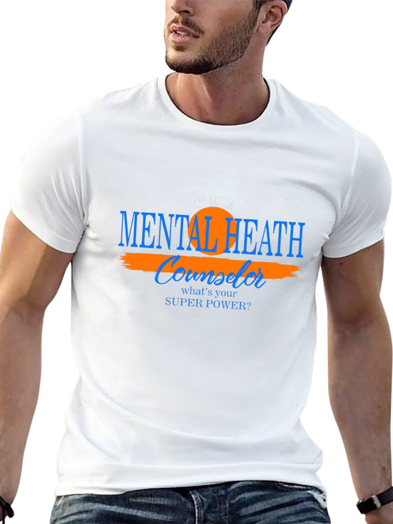 Mental Health Counselor T-Shirt - Super Power Tee