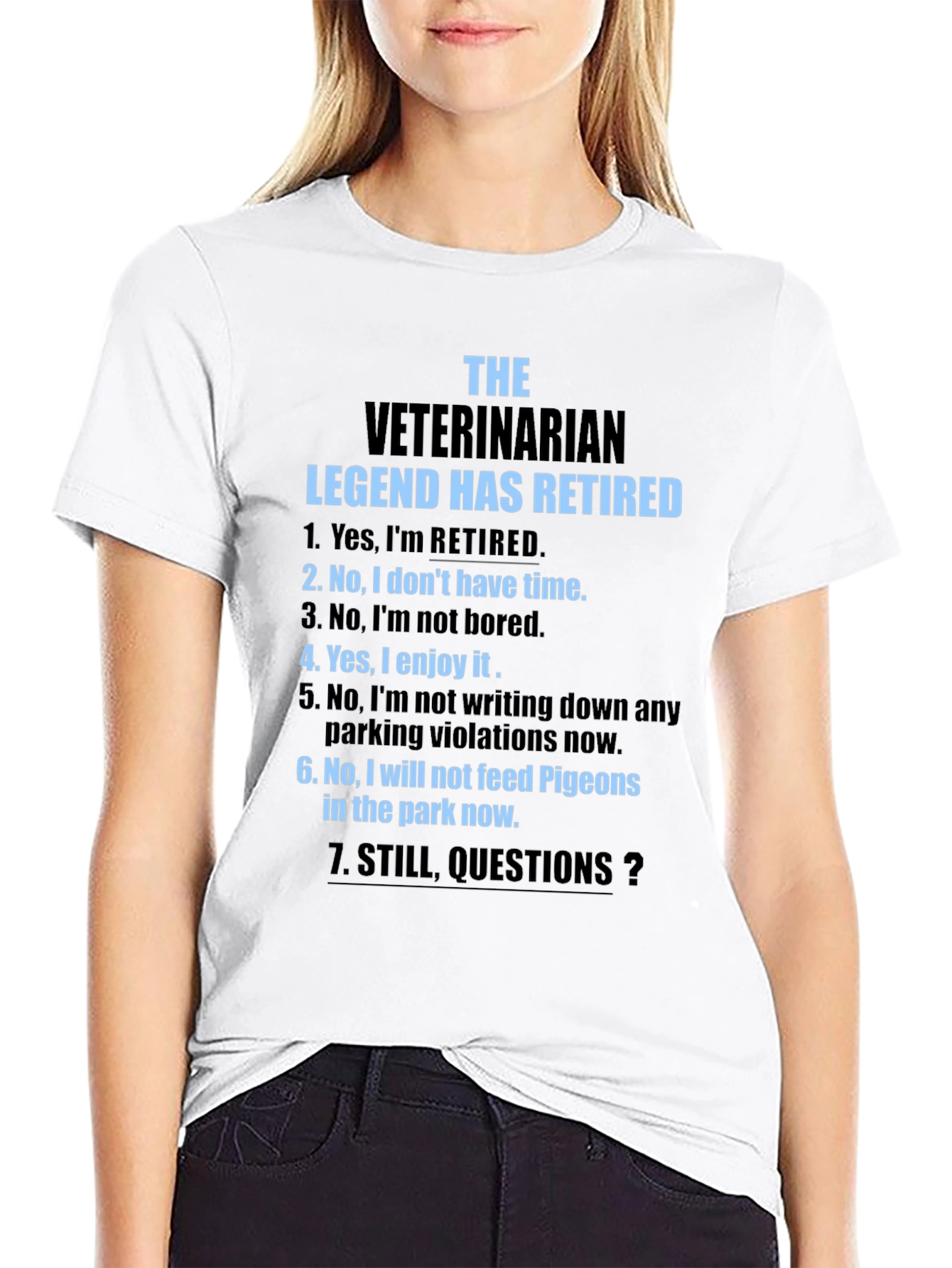 Retired Veterinarian Legend T-Shirt