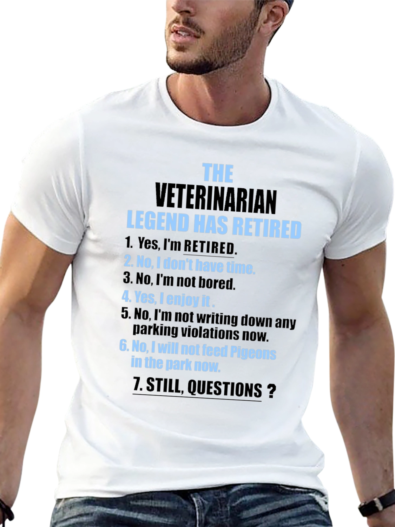 Retired Veterinarian Legend T-Shirt