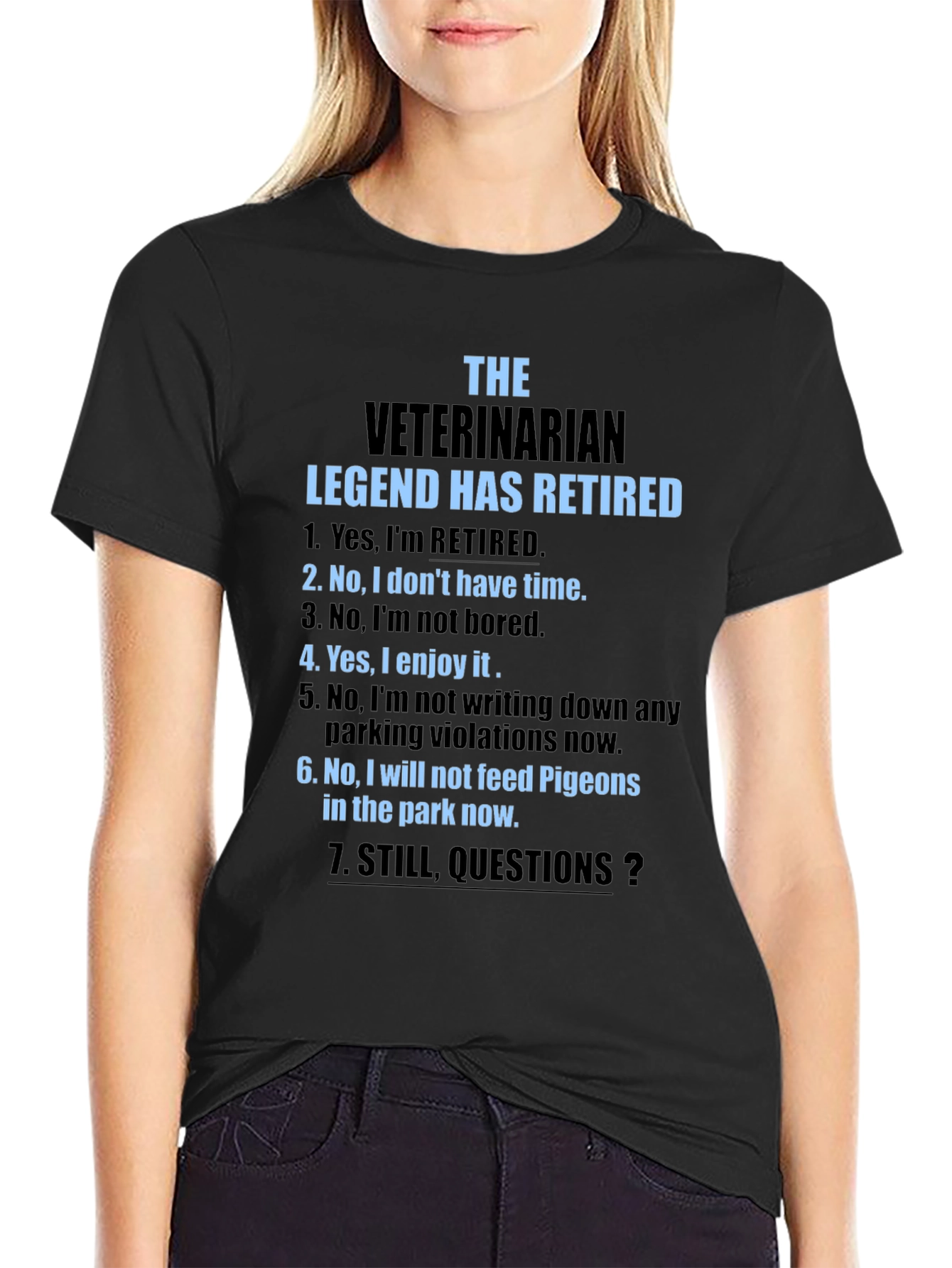 Retired Veterinarian Legend T-Shirt