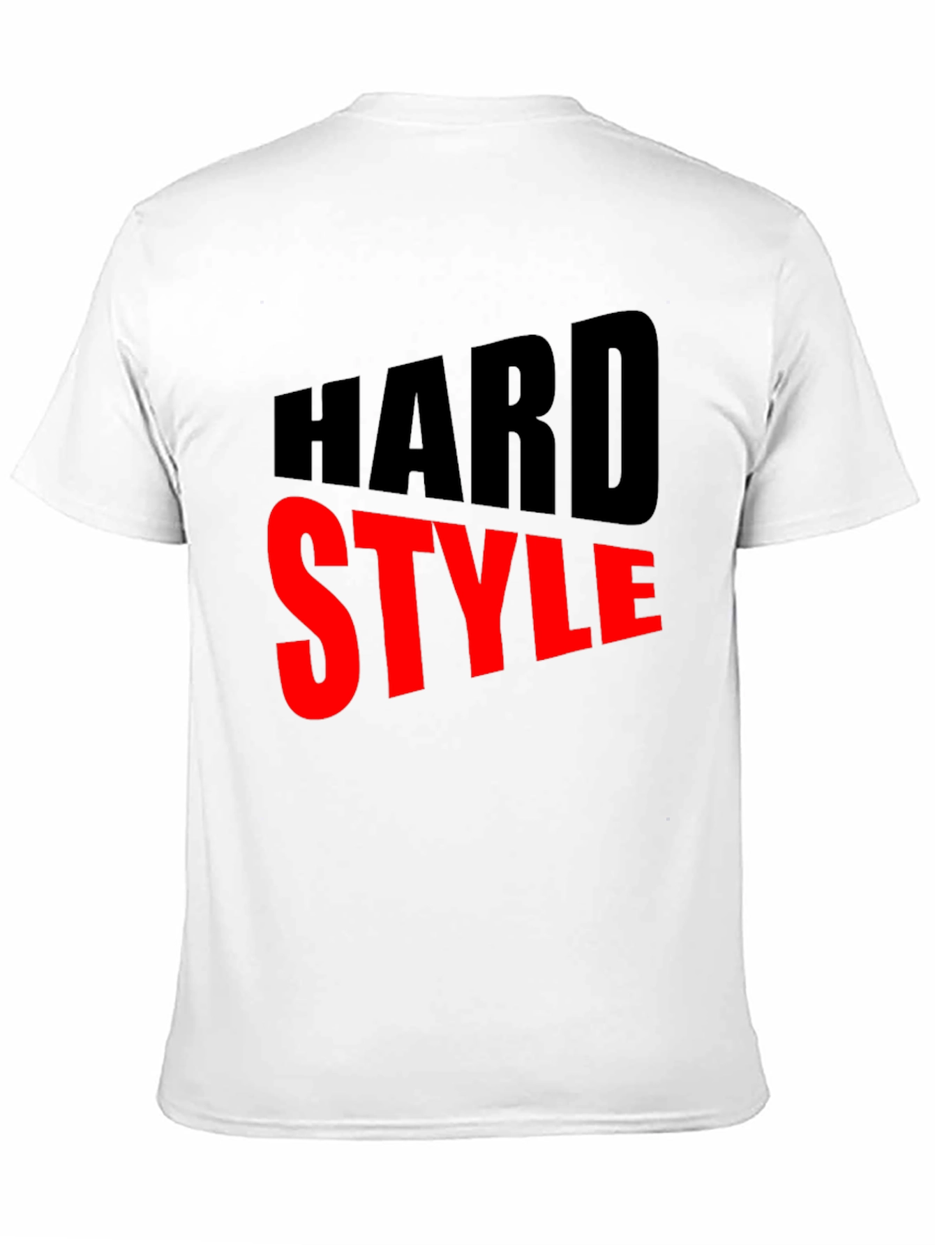 Hard Style Graphic Tee - Bold Black T-Shirt