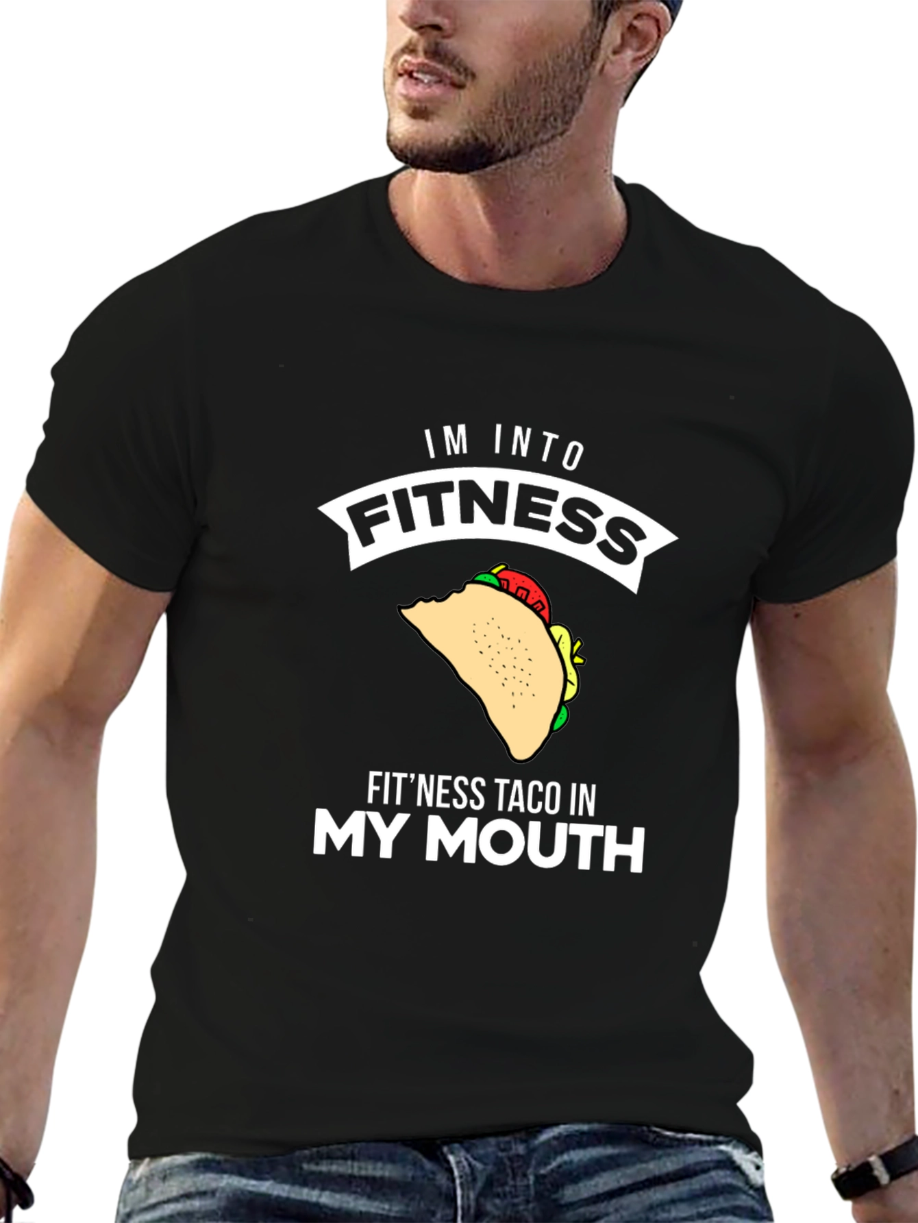 Fitness Taco T-Shirt: Humorous Foodie Tee
