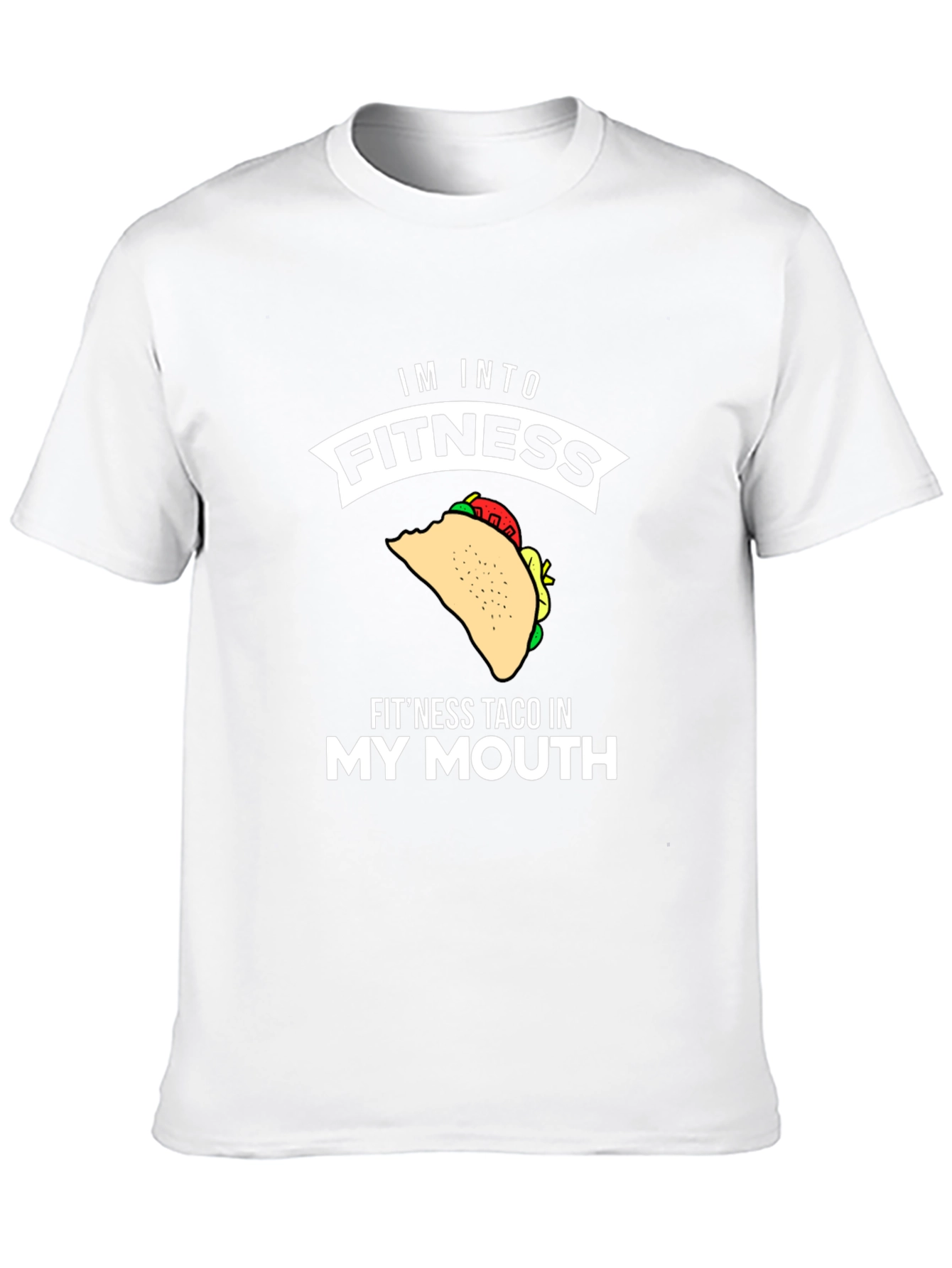 Fitness Taco T-Shirt: Humorous Foodie Tee