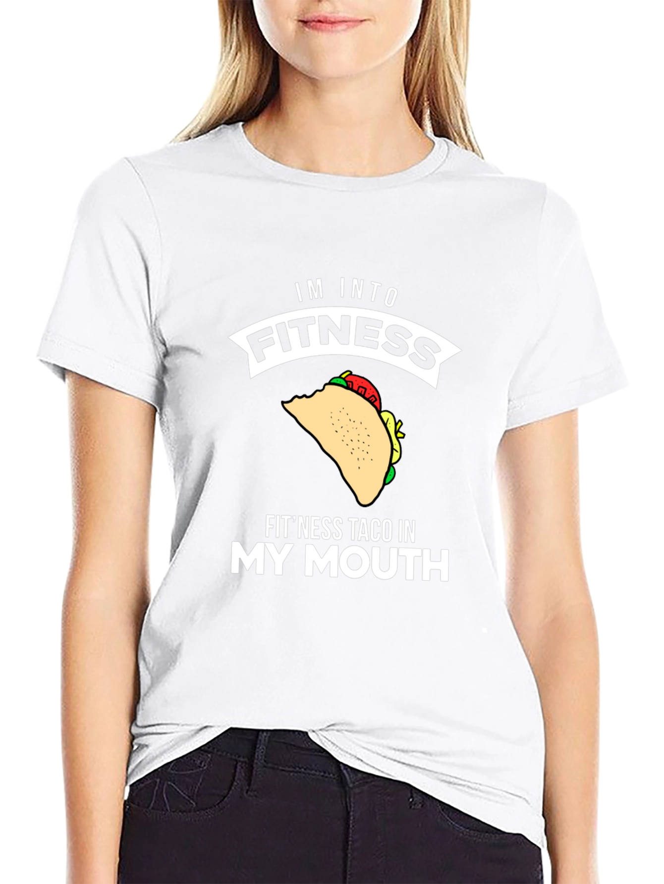 Fitness Taco T-Shirt: Humorous Foodie Tee