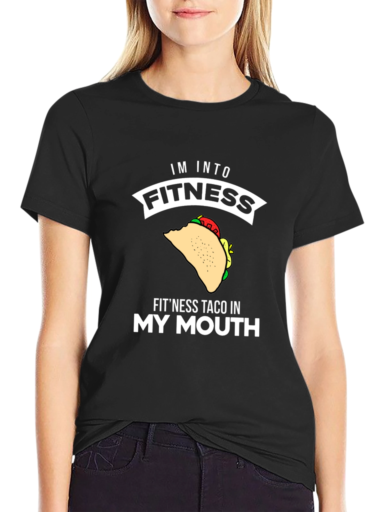 Fitness Taco T-Shirt: Humorous Foodie Tee