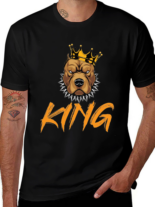 King Pitbull Graphic Tee - Black