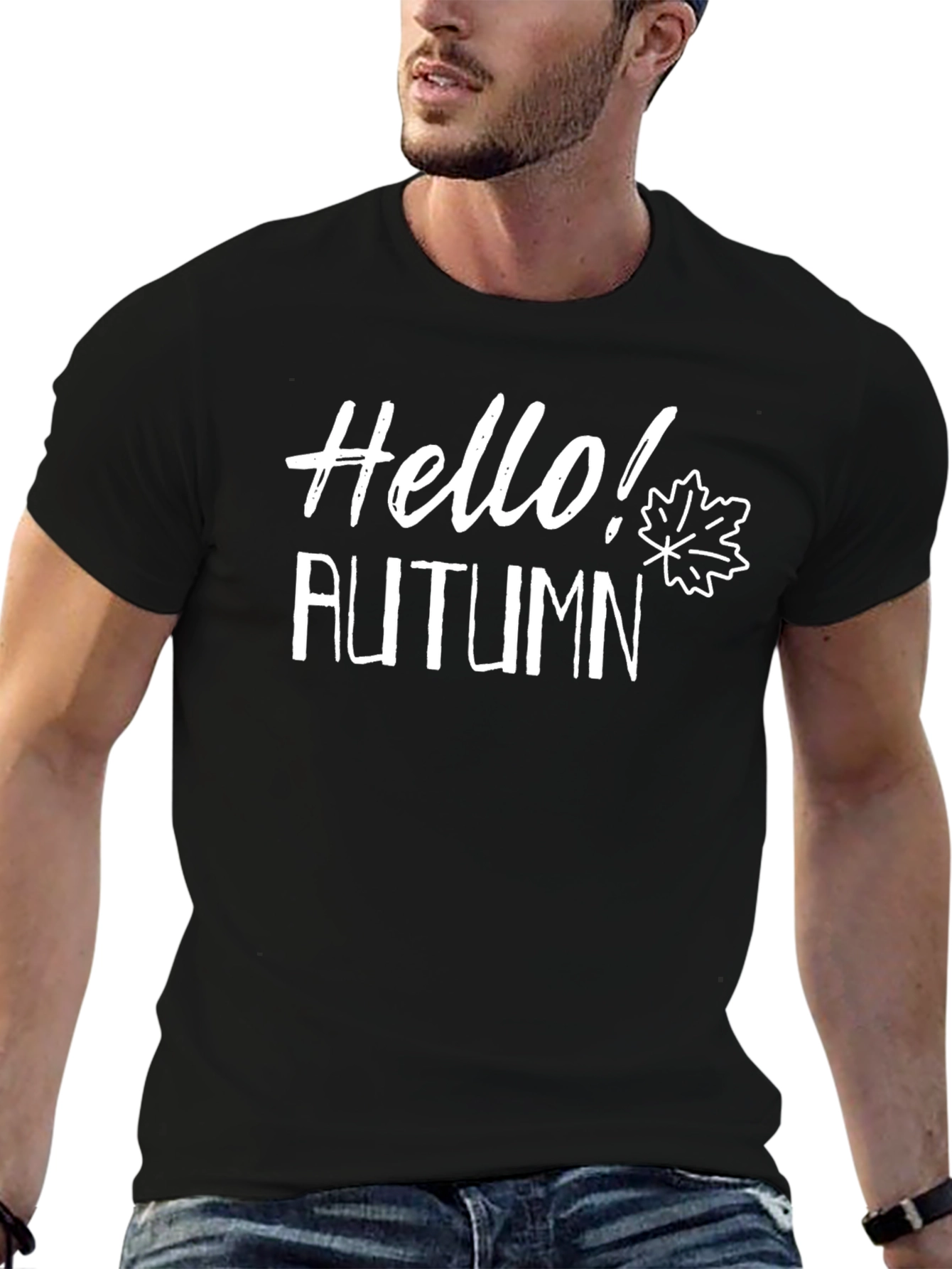 Hello Autumn T-Shirt - Fall Season Tee