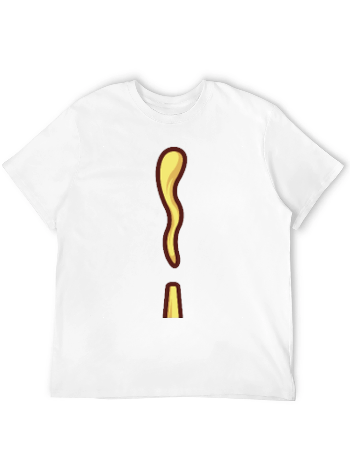 Unique Cartoon Exclamation Mark Graphic Tee
