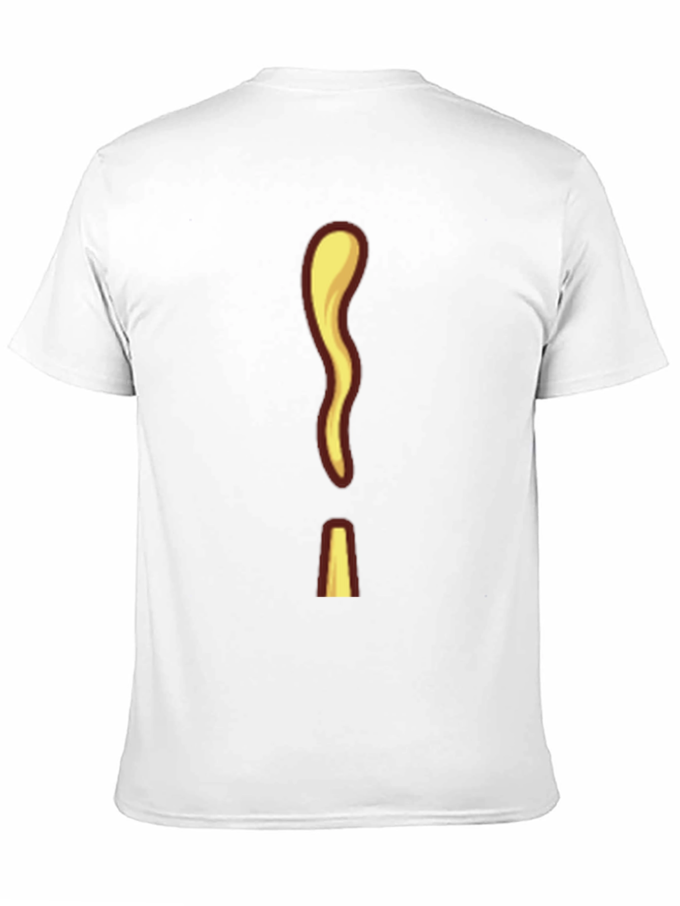 Unique Cartoon Exclamation Mark Graphic Tee