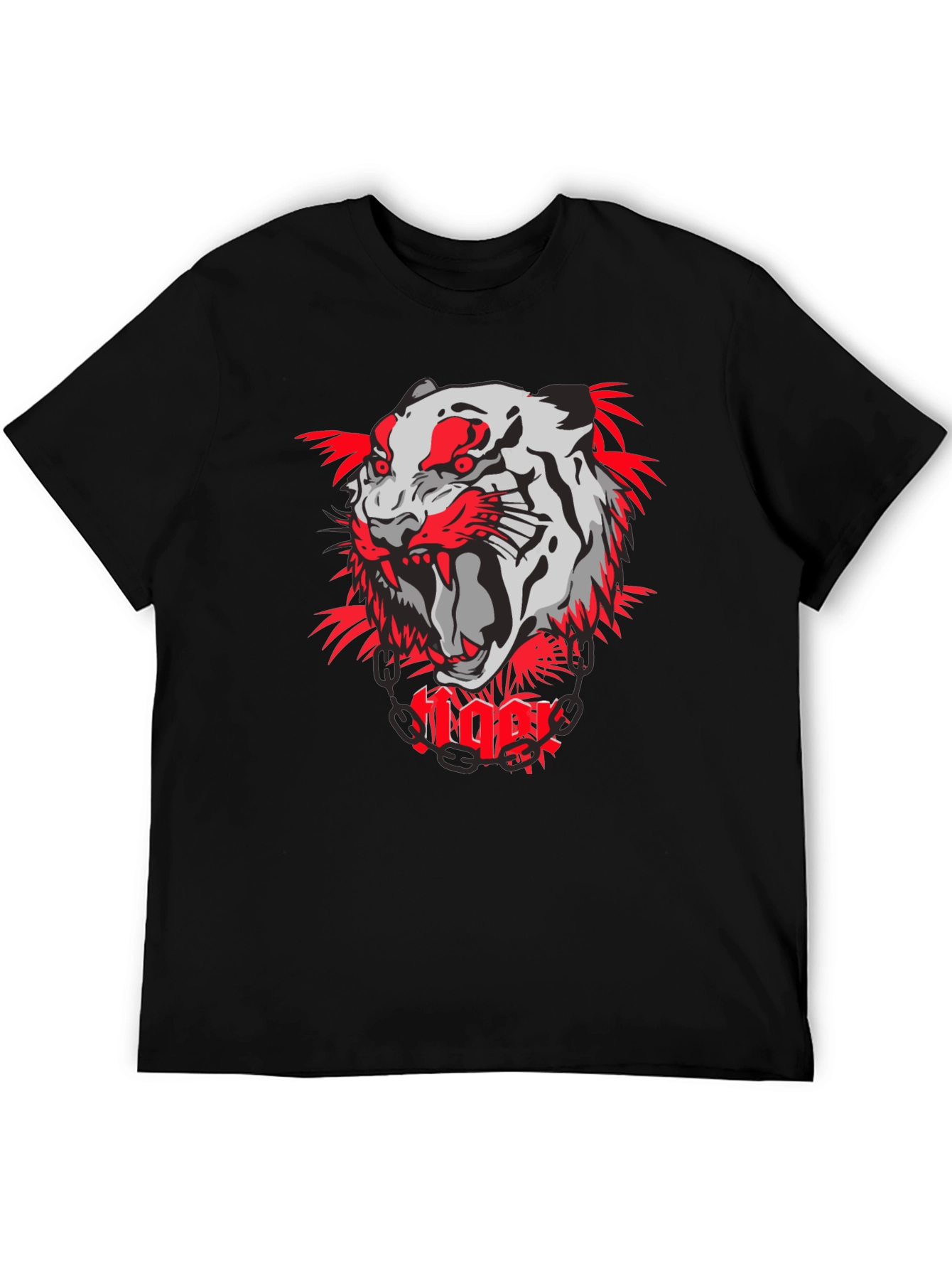 Tiger Graphic Print T-Shirt - Bold & Stylish