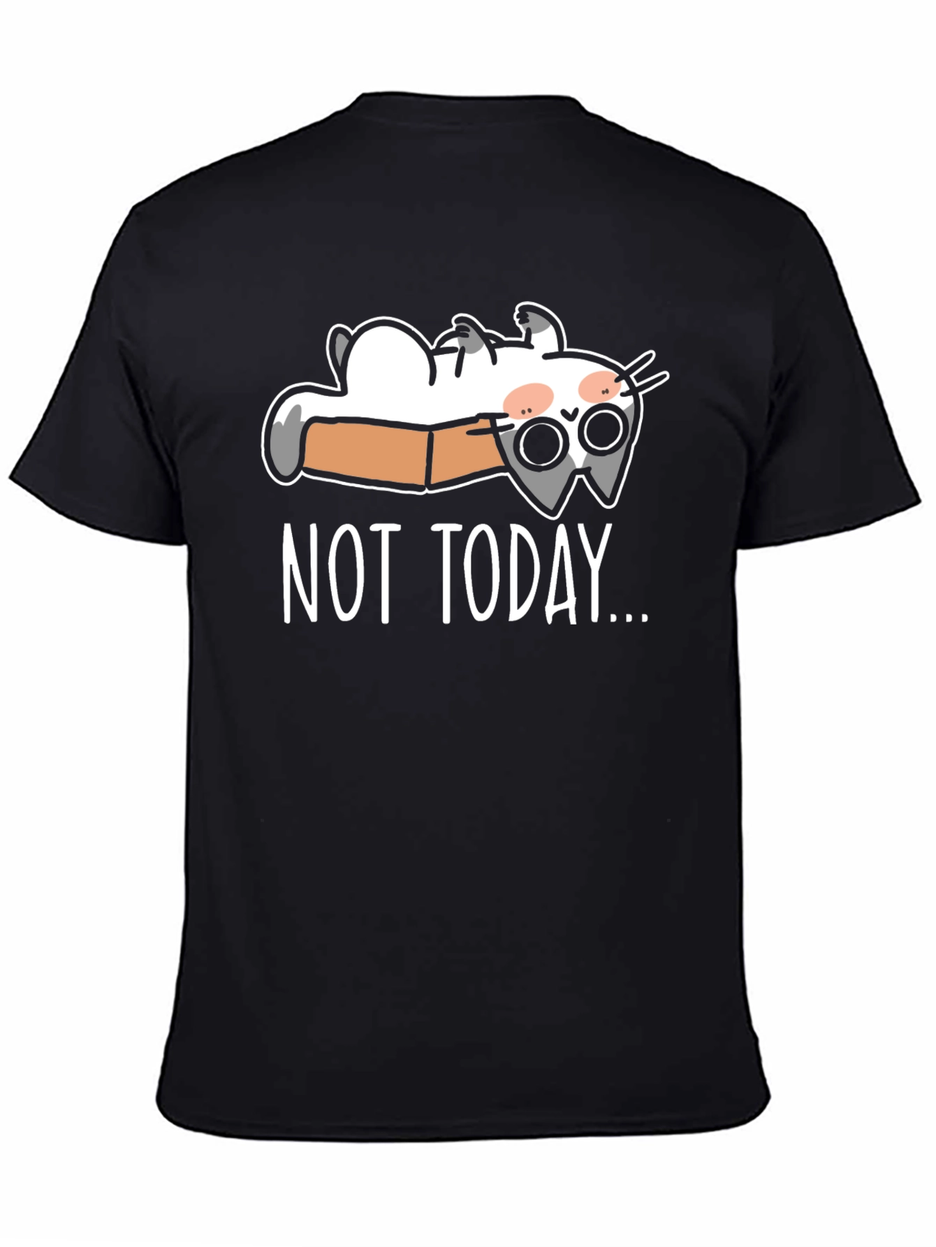 Not Today Cat T-Shirt - Funny Graphic Tee