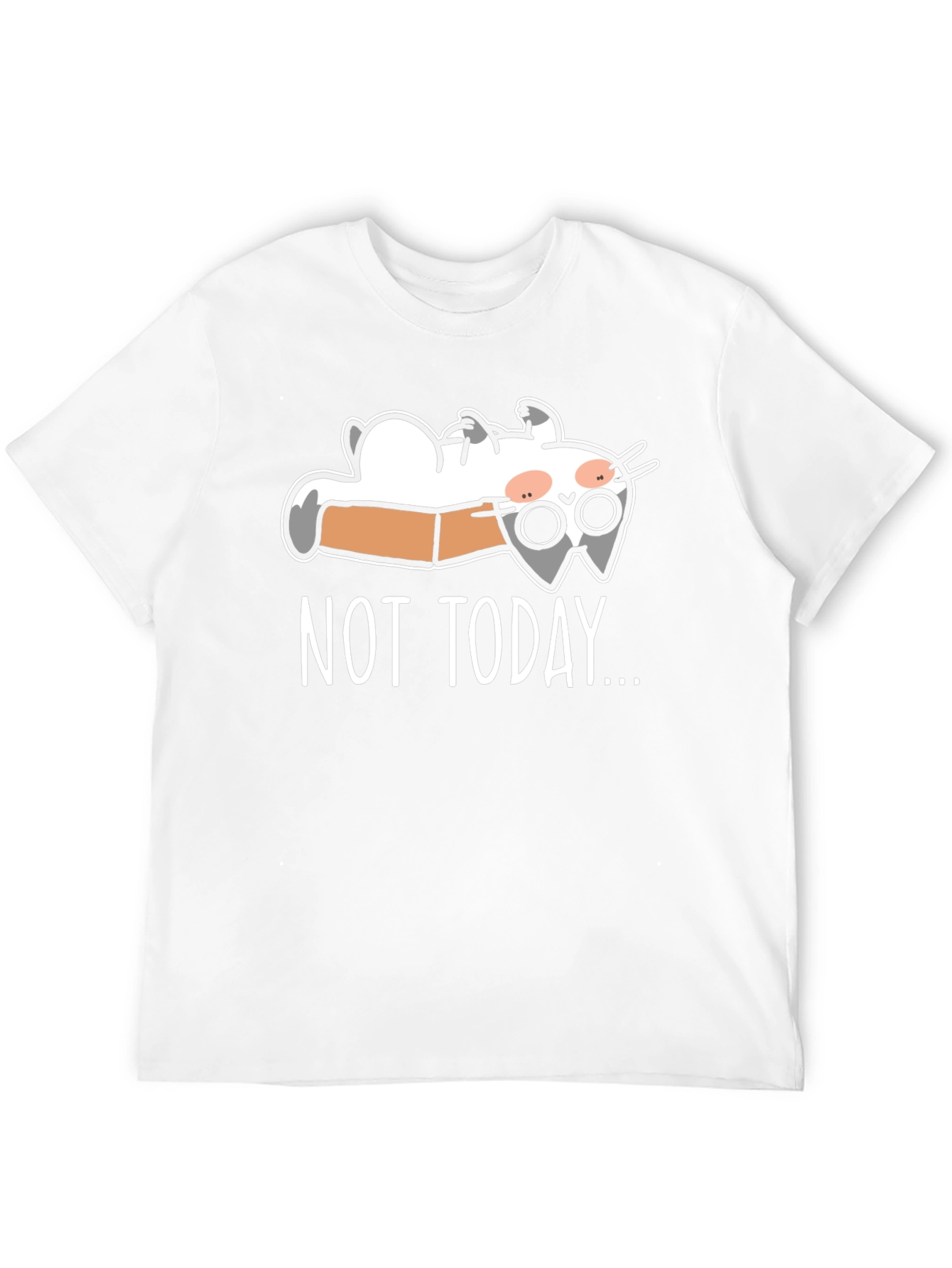 Not Today Cat T-Shirt - Funny Graphic Tee