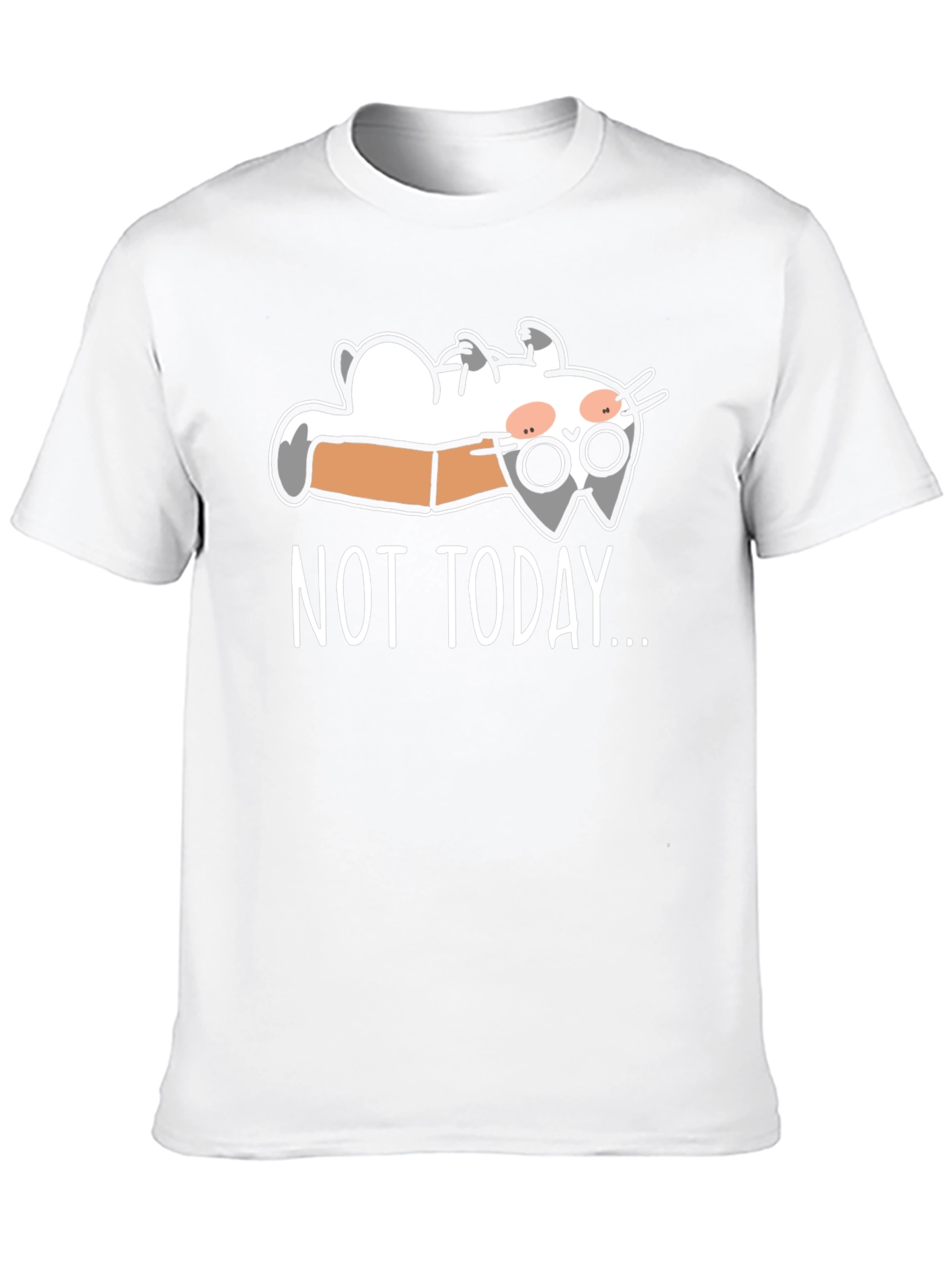 Not Today Cat T-Shirt - Funny Graphic Tee