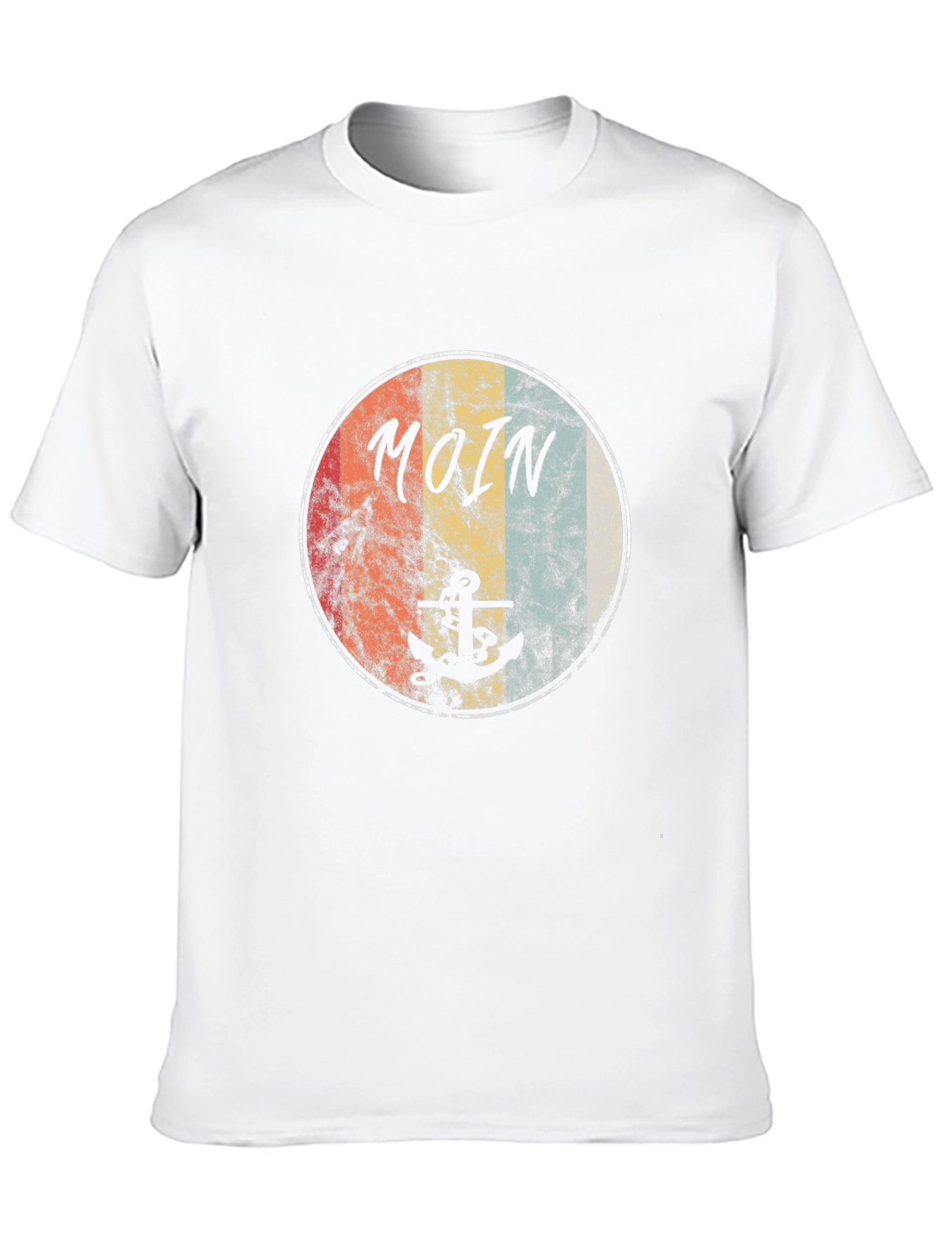 Retro Moin Anchor Graphic Tee