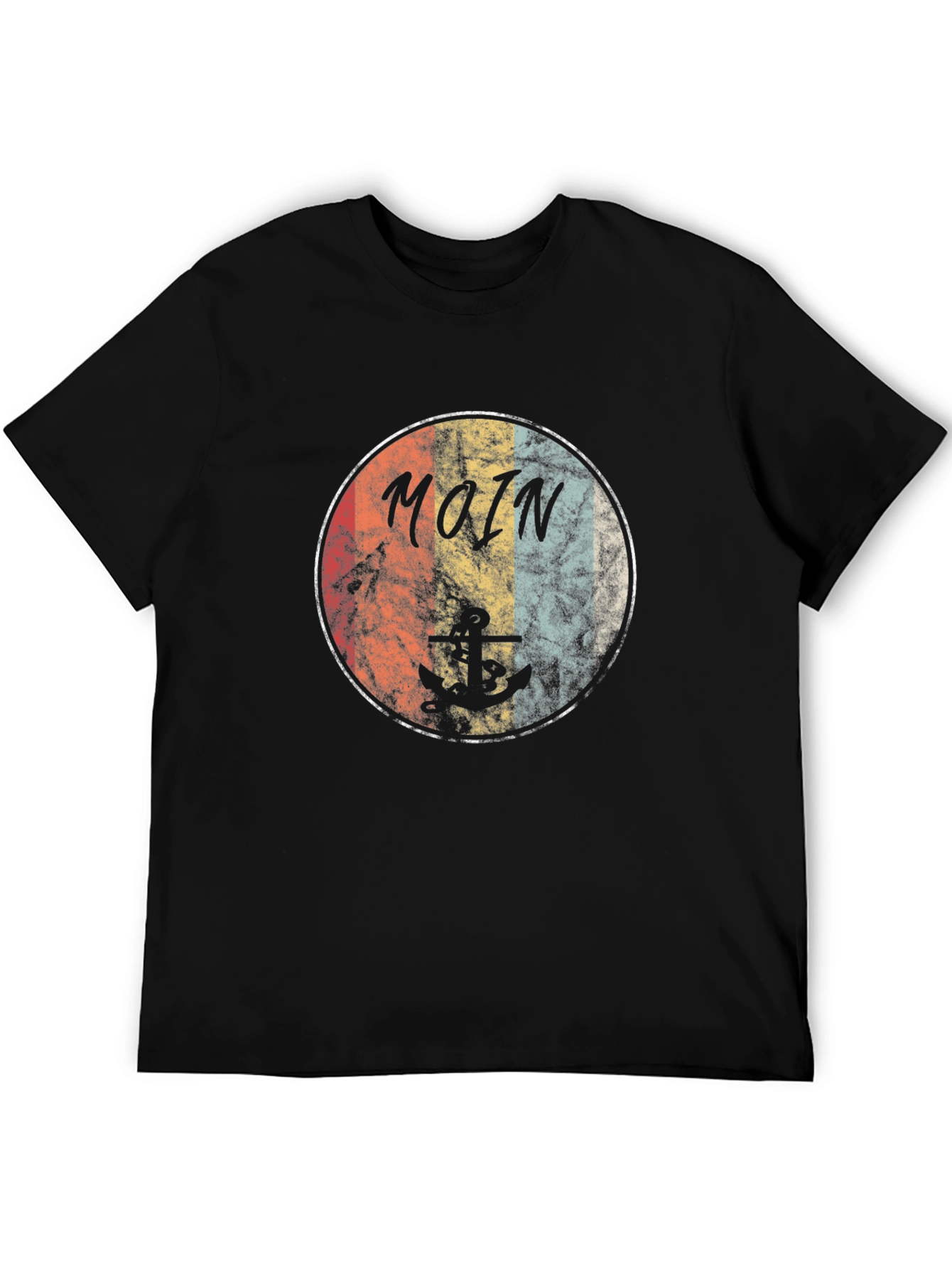 Retro Moin Anchor Graphic Tee