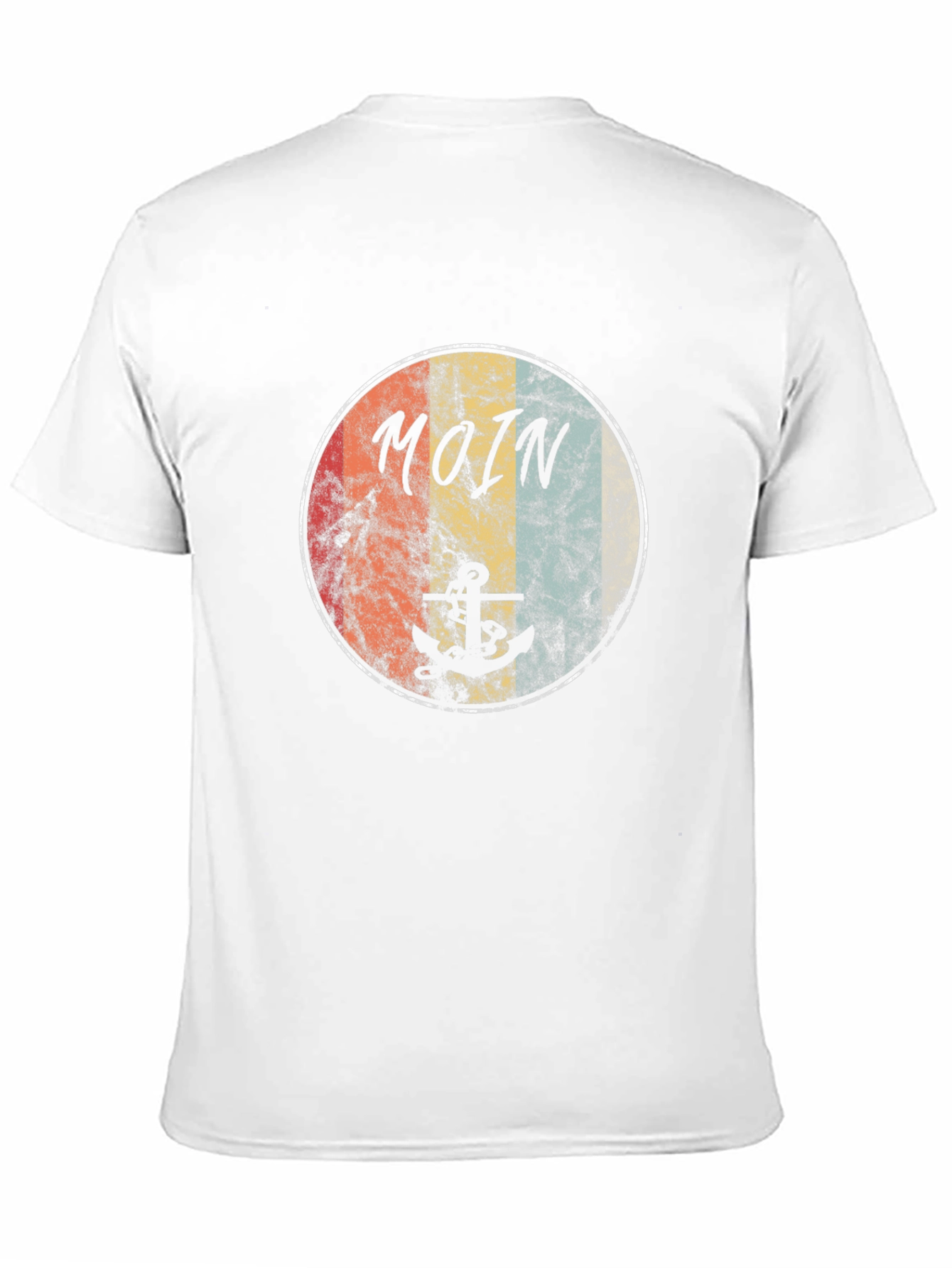 Retro Moin Anchor Graphic Tee