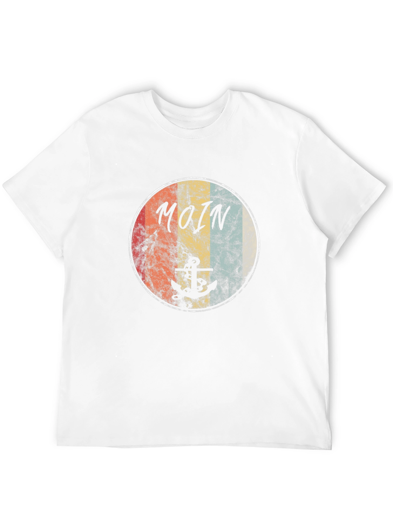 Retro Moin Anchor Graphic Tee