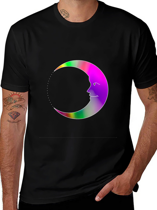 Celestial Crescent Moon T-Shirt
