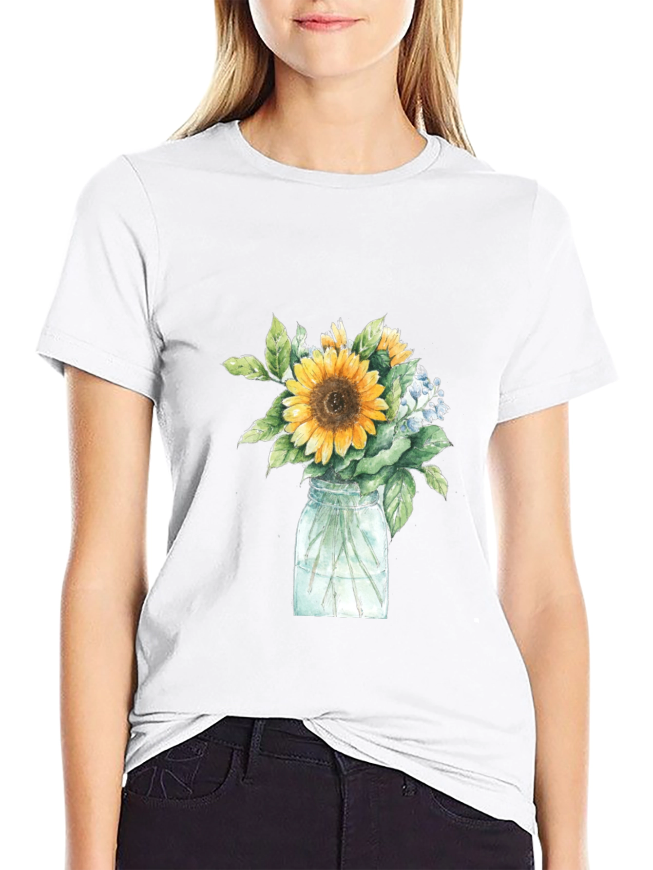 Sunflower Bouquet Graphic Tee