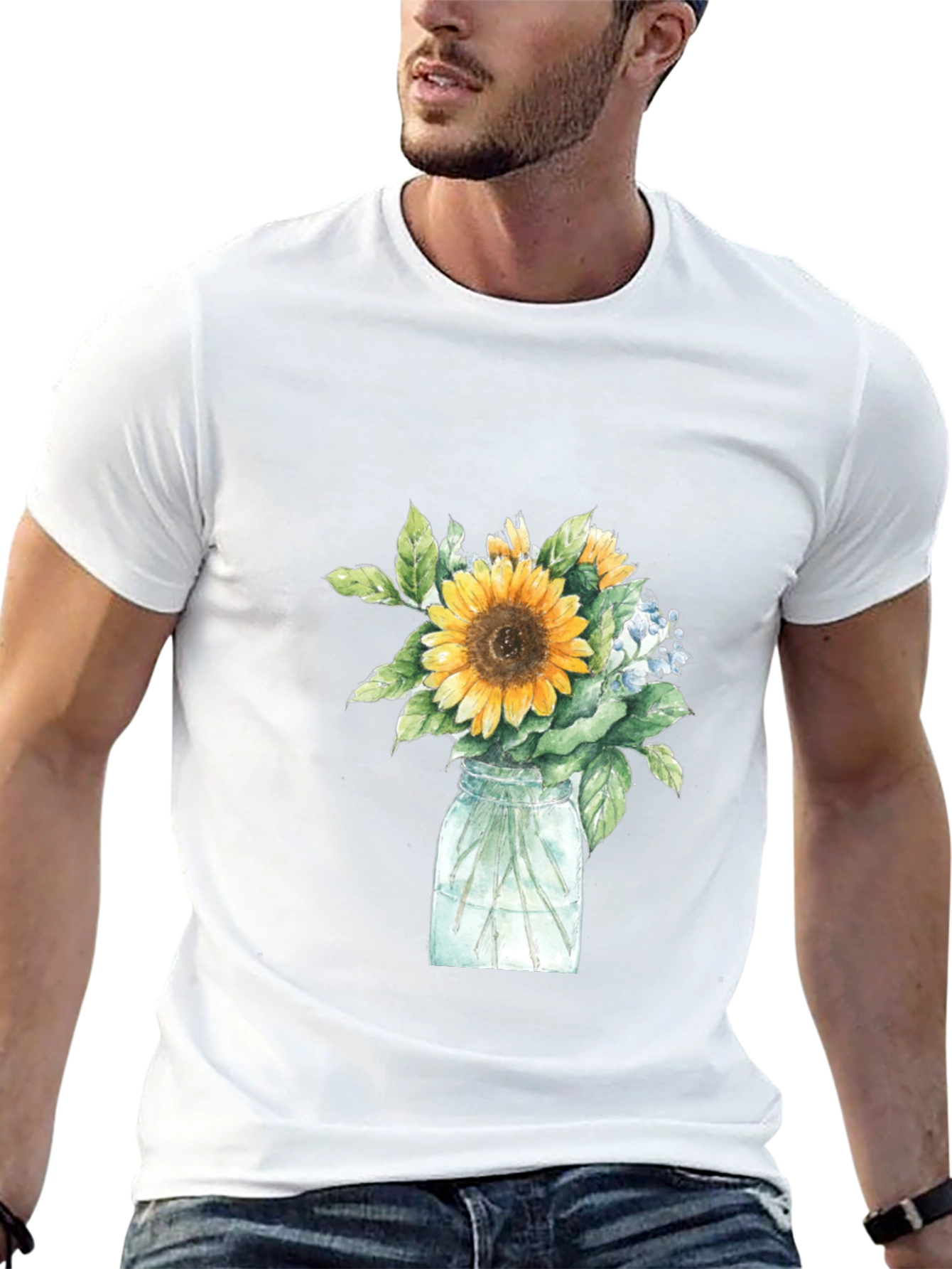 Sunflower Bouquet Graphic Tee