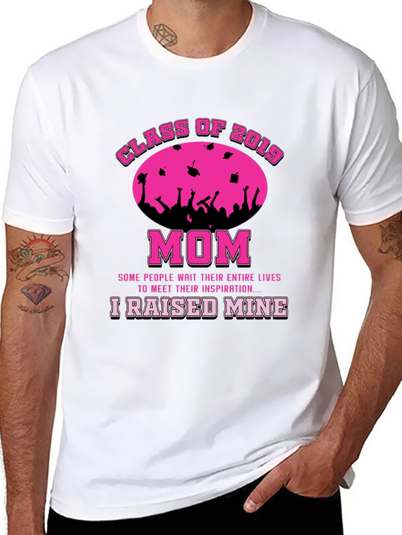 Class of 2019 Mom T-Shirt - Graduation Pride!