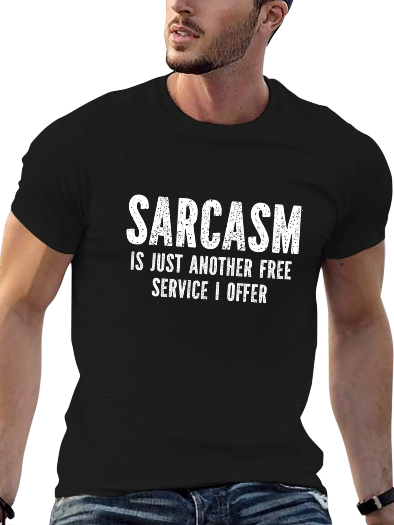 Sarcasm: Free Service Graphic Tee