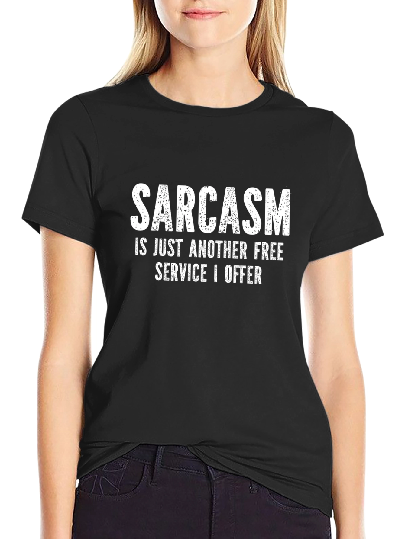 Sarcasm: Free Service Graphic Tee