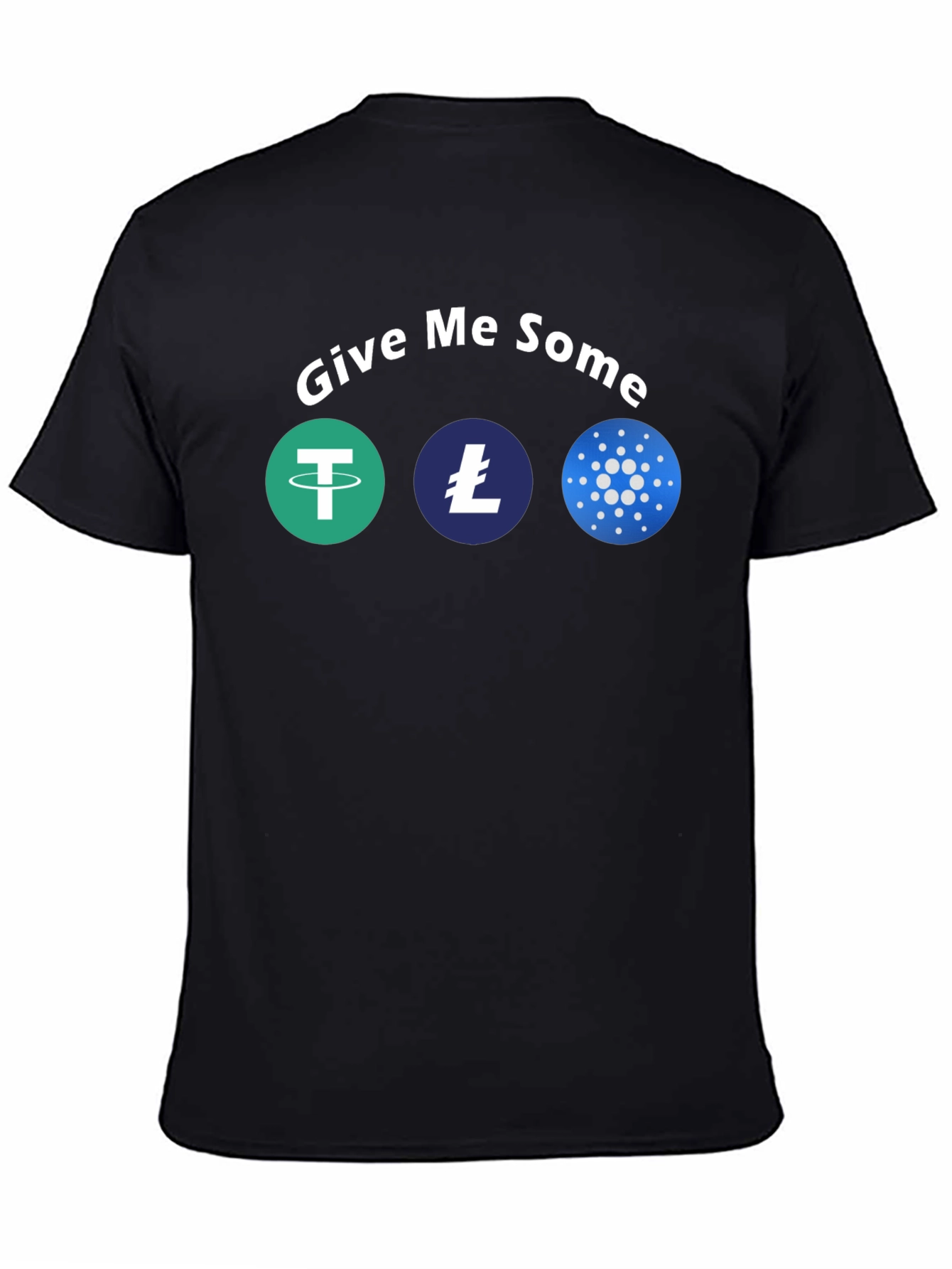 Give Me Some Crypto T-Shirt - Fun Cryptocurrency Tee