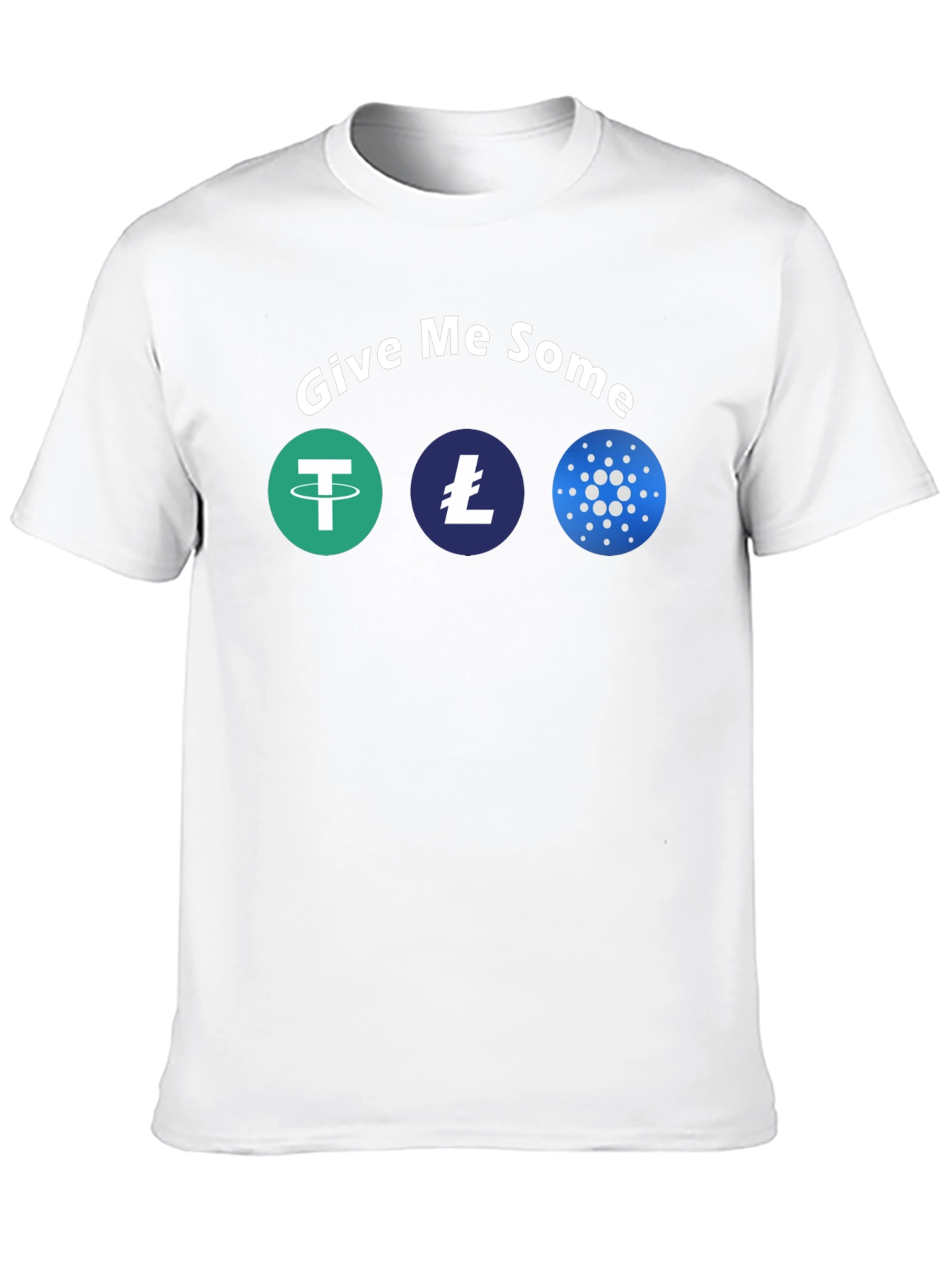 Give Me Some Crypto T-Shirt - Fun Cryptocurrency Tee