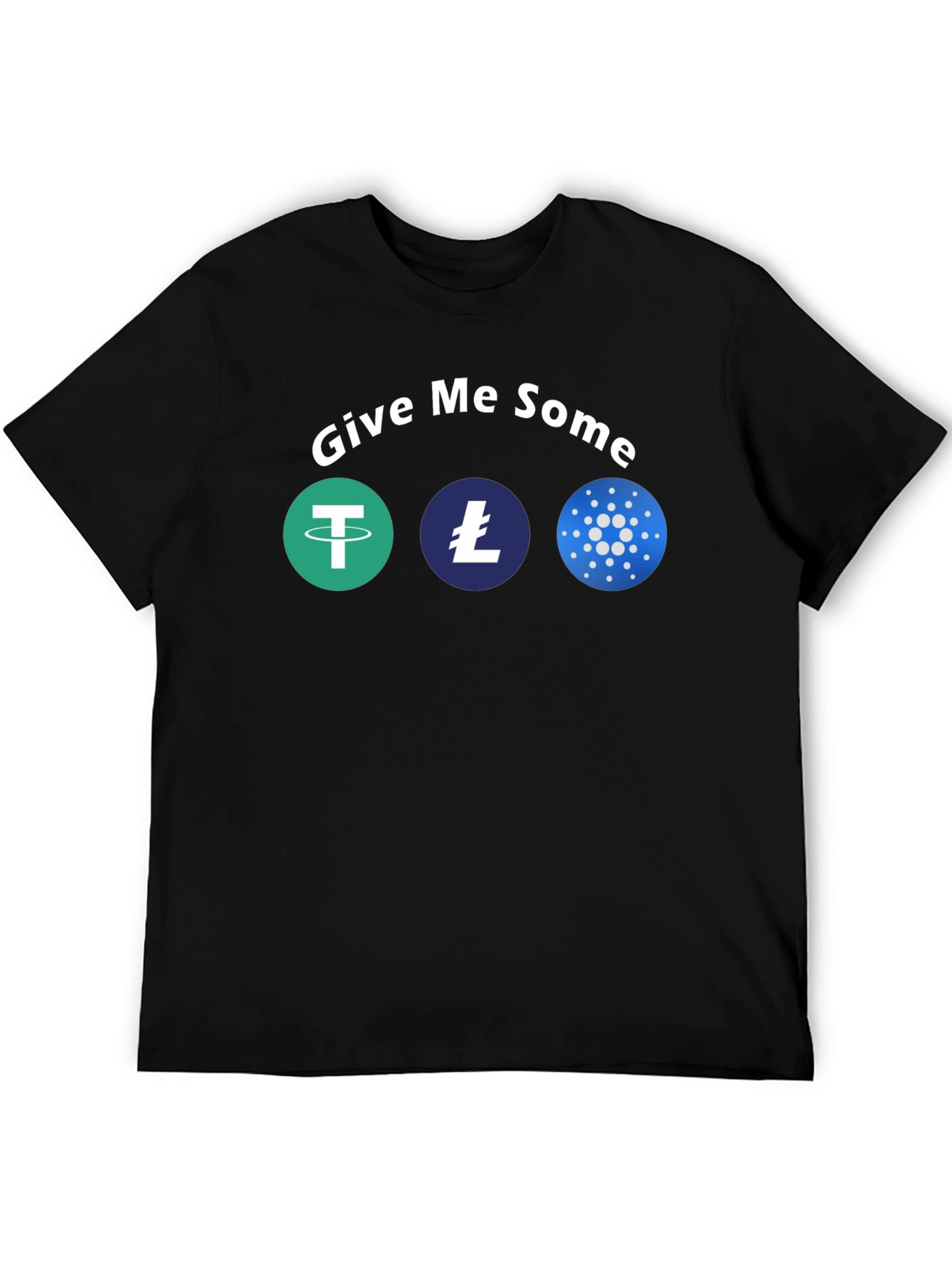 Give Me Some Crypto T-Shirt - Fun Cryptocurrency Tee
