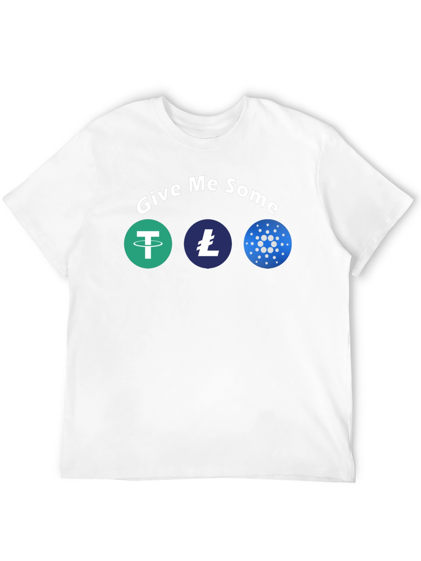 Give Me Some Crypto T-Shirt - Fun Cryptocurrency Tee