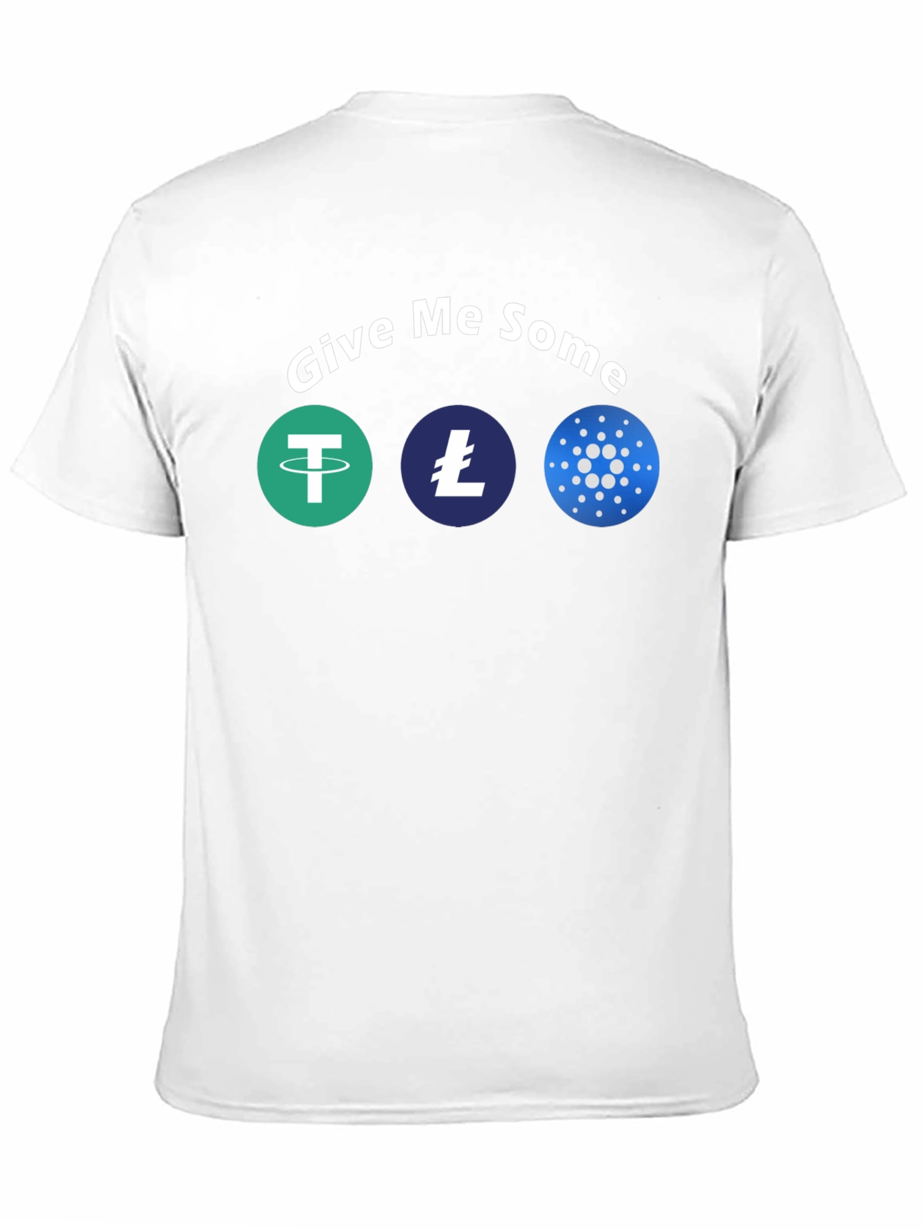 Give Me Some Crypto T-Shirt - Fun Cryptocurrency Tee