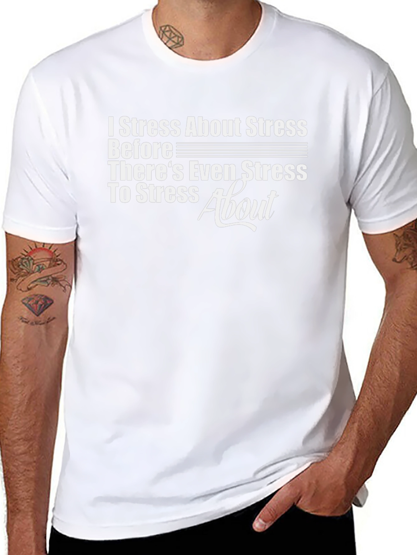 Stress About Stress Graphic T-Shirt