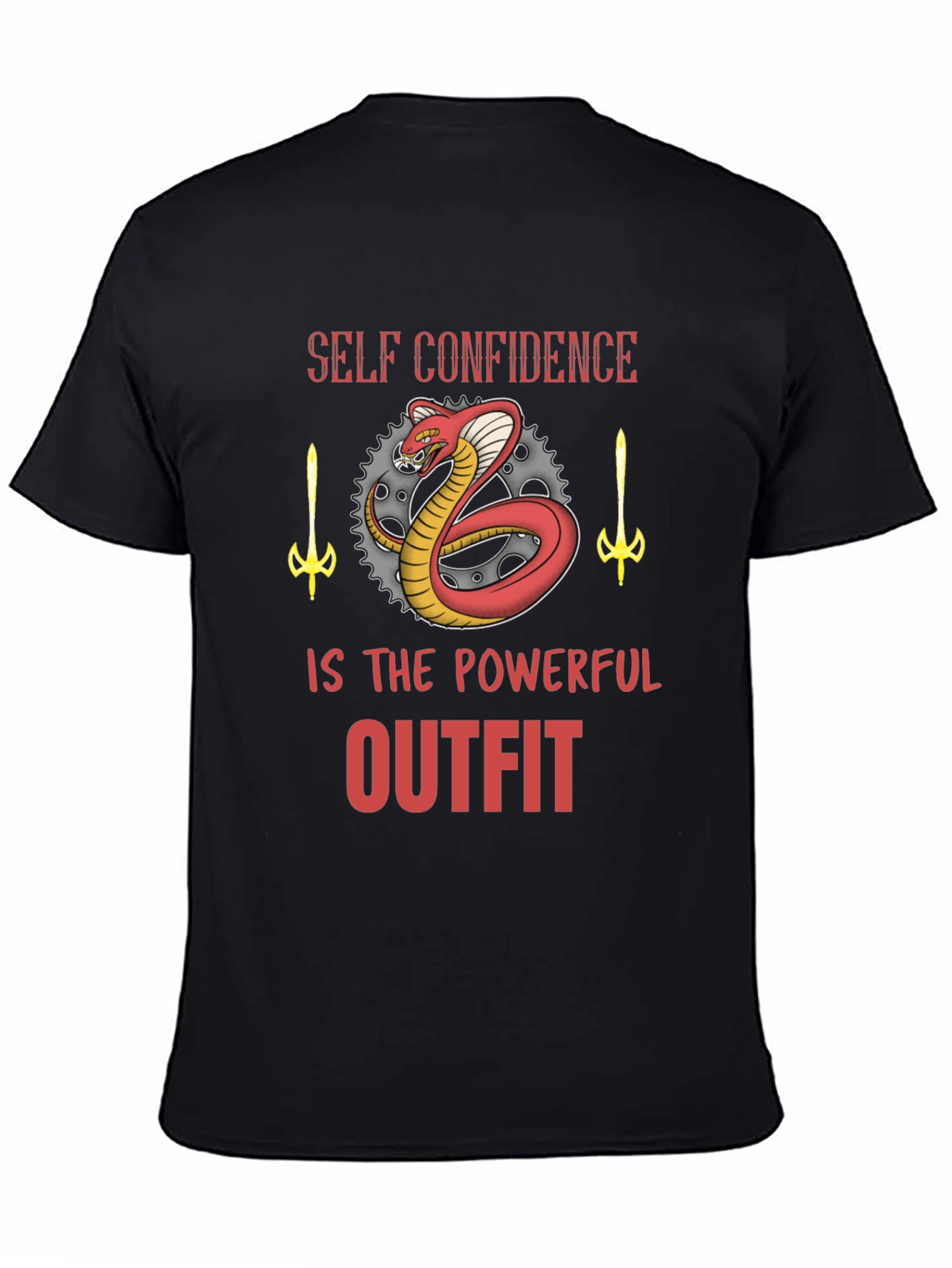 Self Confidence Outfit Graphic Tee