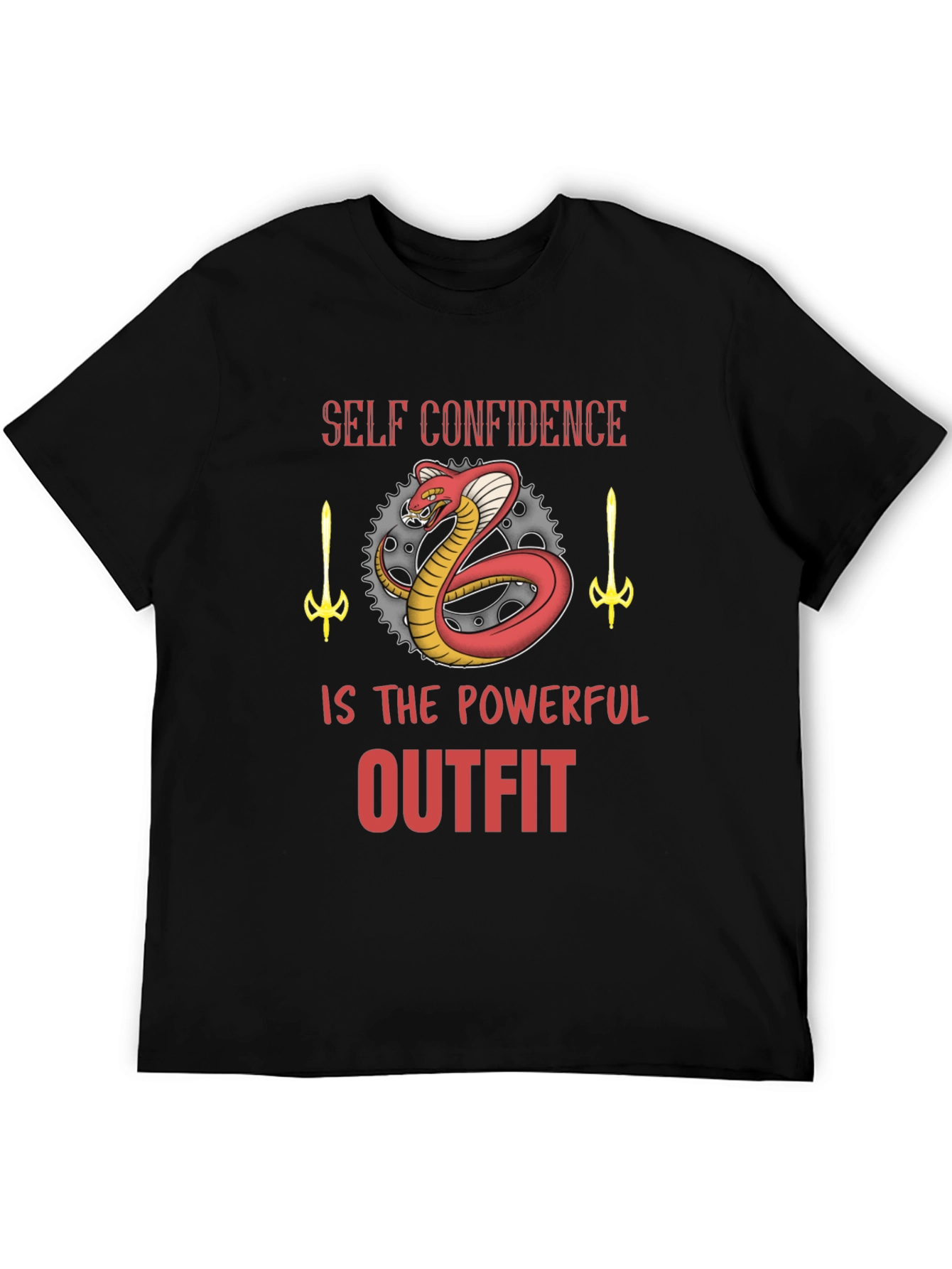 Self Confidence Outfit Graphic Tee