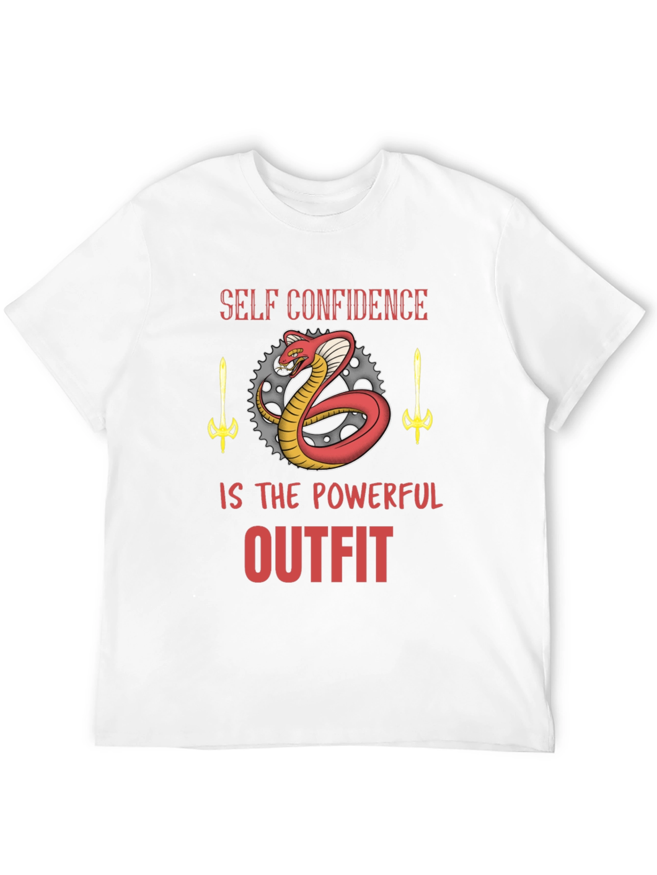 Self Confidence Outfit Graphic Tee