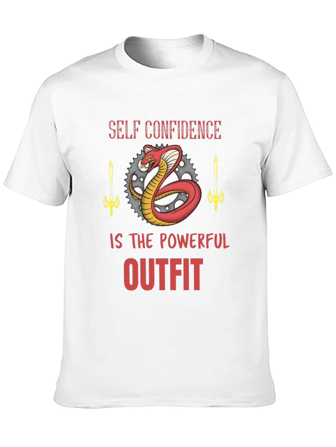 Self Confidence Outfit Graphic Tee