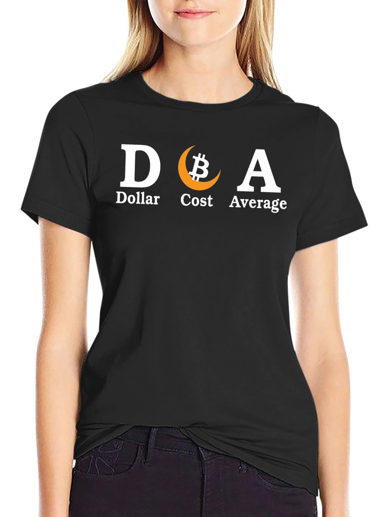 DCA Bitcoin T-Shirt - Dollar Cost Average Crypto Tee