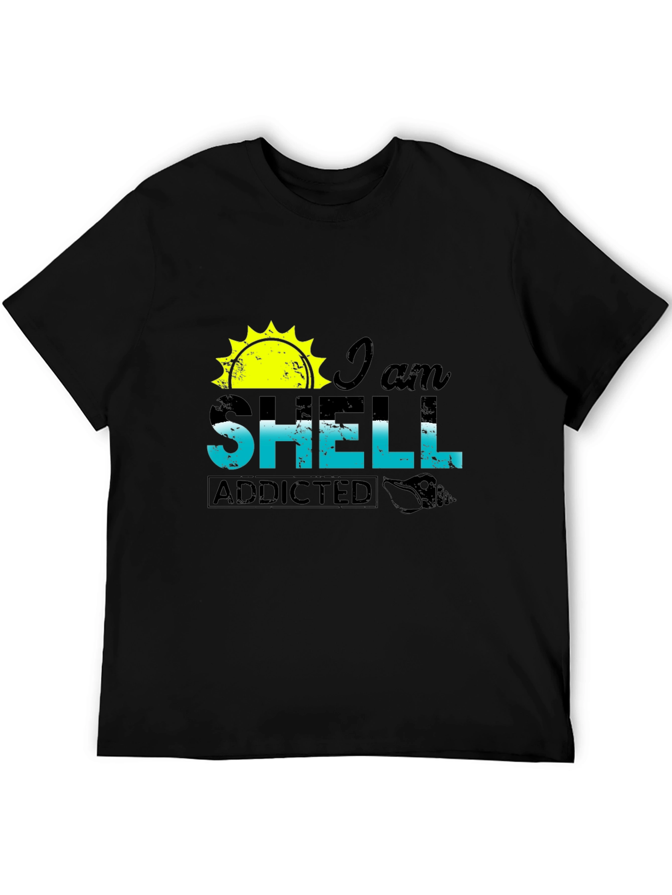 I am Shell Addicted T-Shirt - Beach Lover Tee